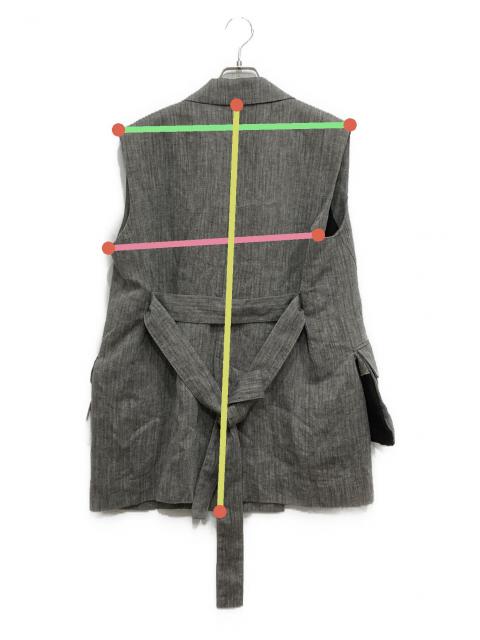 中古・古着通販】St.cecilia (セントセシリア) リネンジレ グレー