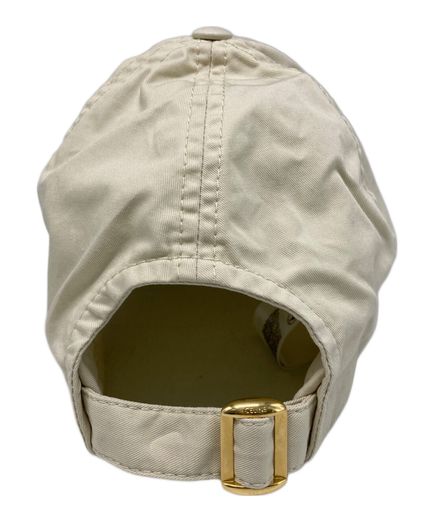 中古・古着通販】CELINE (セリーヌ) トリオンフキャップ ベージュ