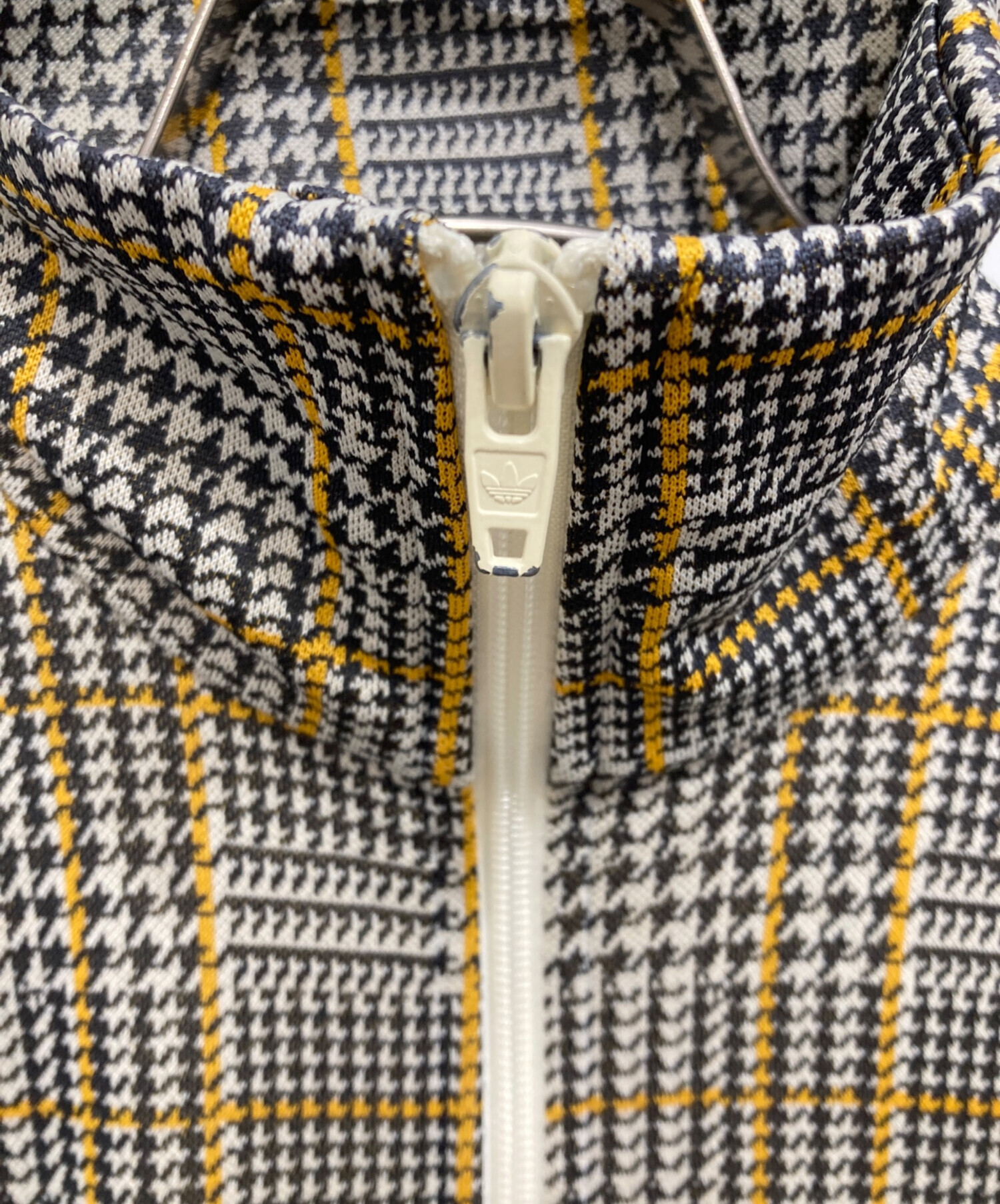 中古・古着通販】adidas (アディダス) 千鳥柄トラックジャケット