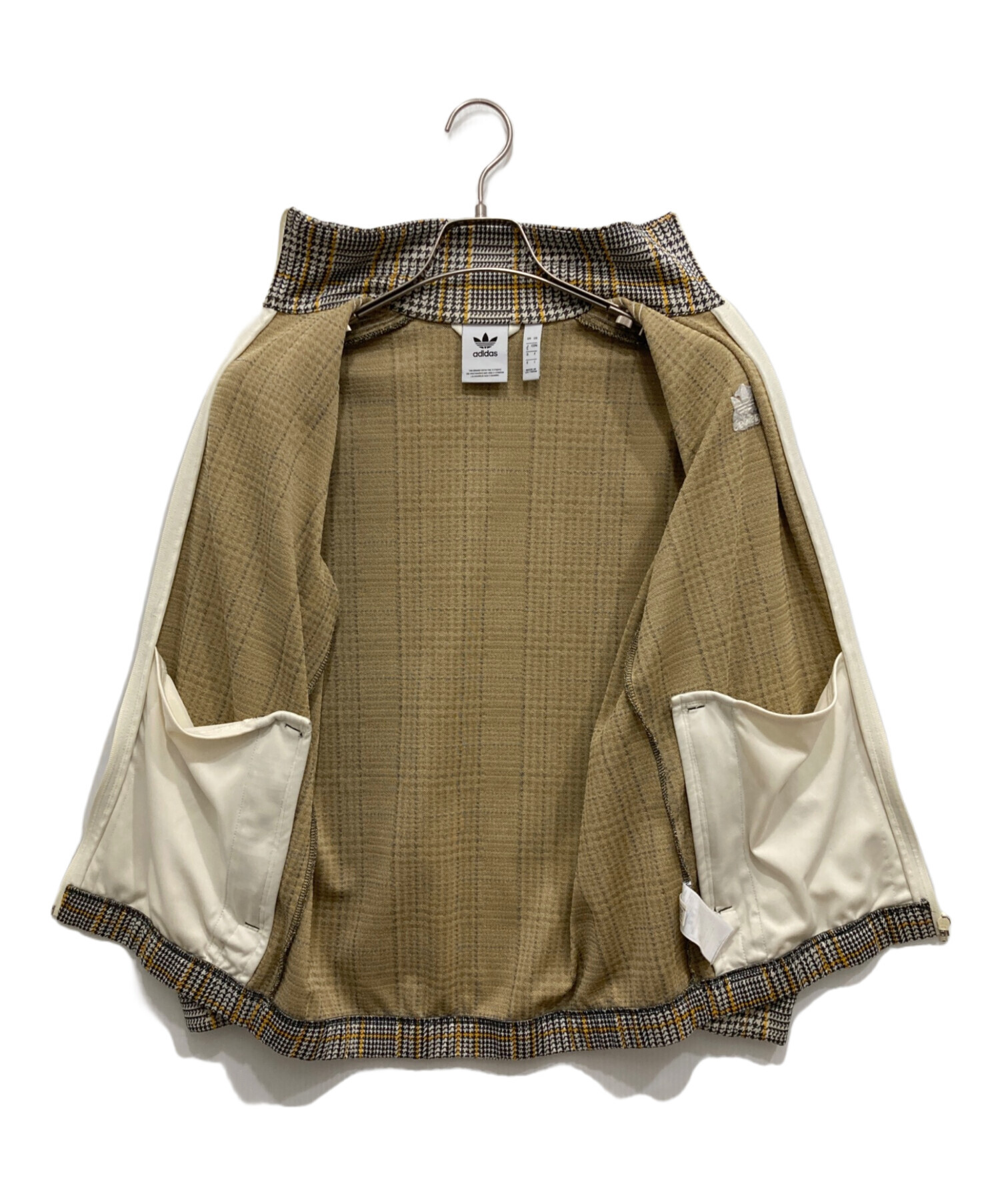 中古・古着通販】adidas (アディダス) 千鳥柄トラックジャケット