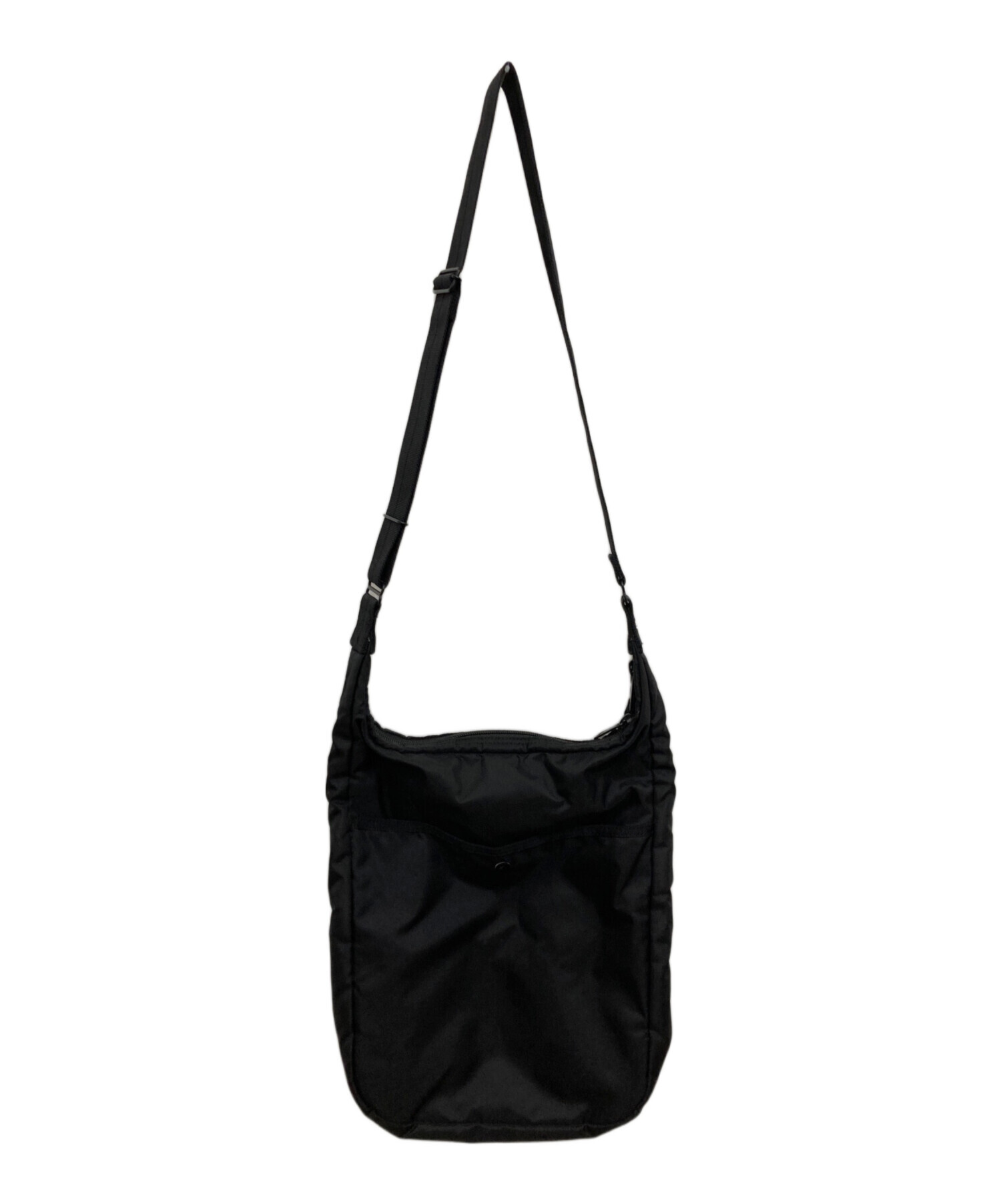 【USED】PORTER フラッシュシリーズ ショルダーバッグ 中古・古着通販】PORTER (ポーター) FLASH SHOULDER BAG ブラック
