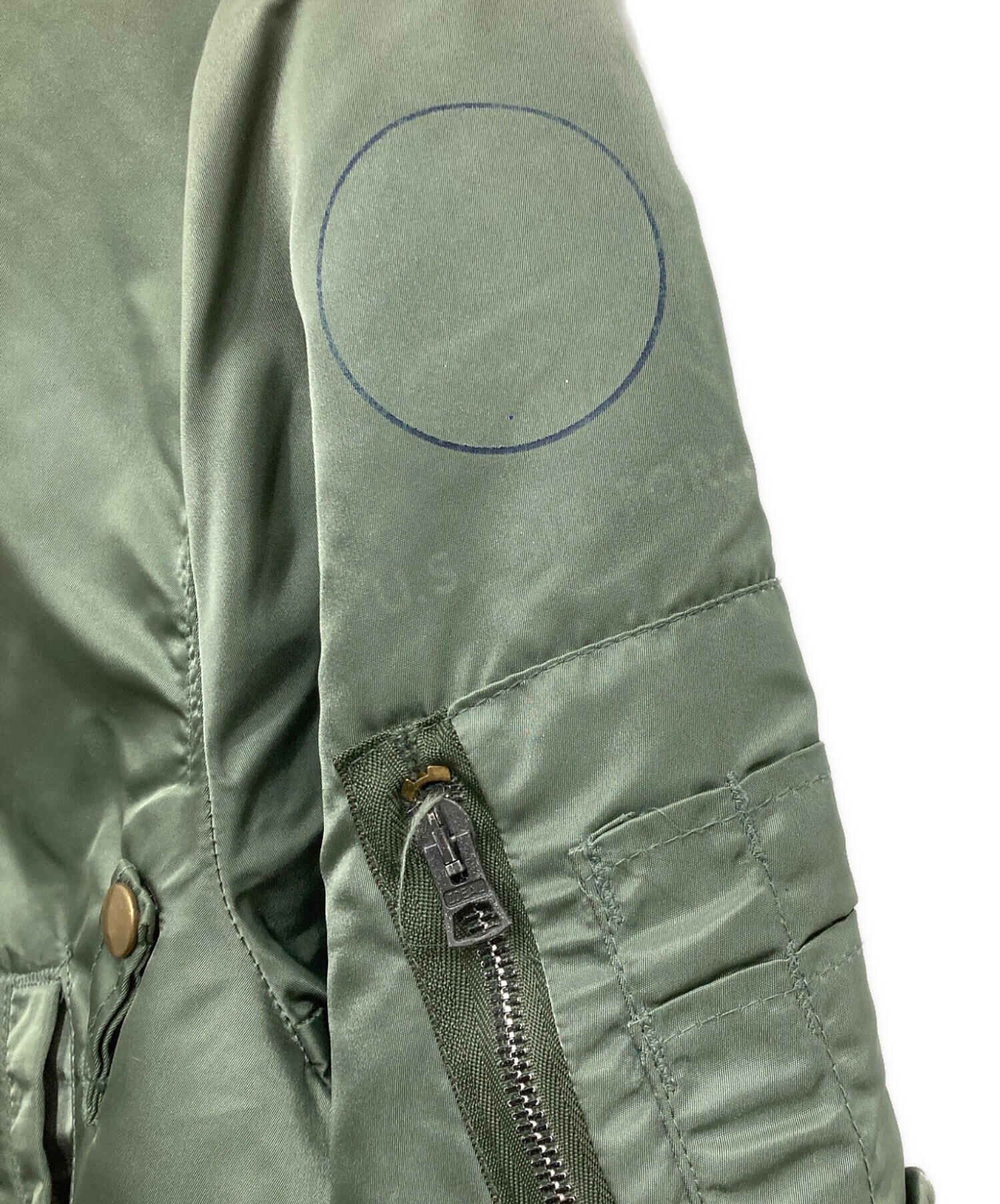 中古・古着通販】SPIEWAK (スピワック) 復刻MA-1ジャケット カーキ