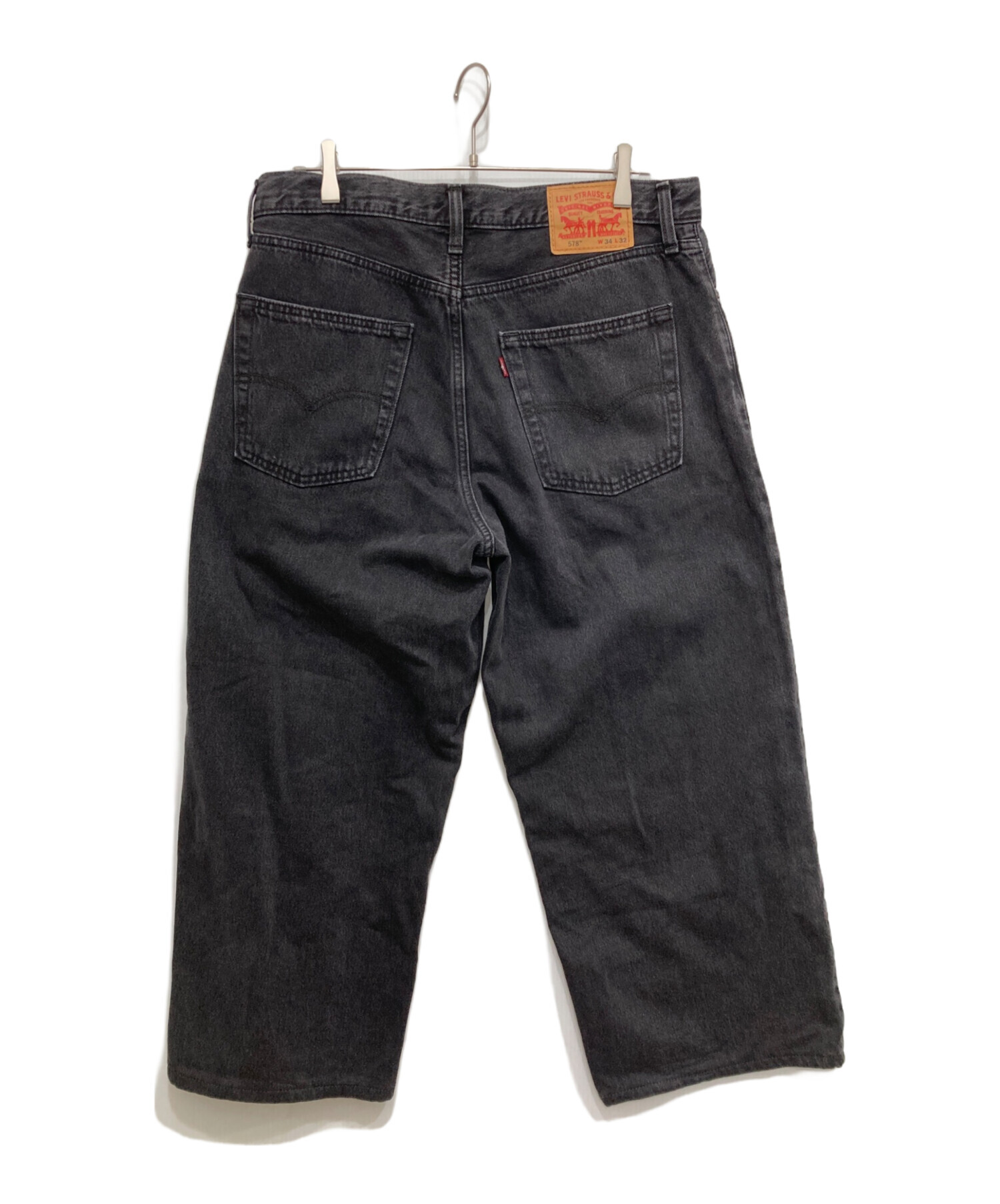 中古・古着通販】LEVI'S (リーバイス) 578™ バギージーンズ ブラック