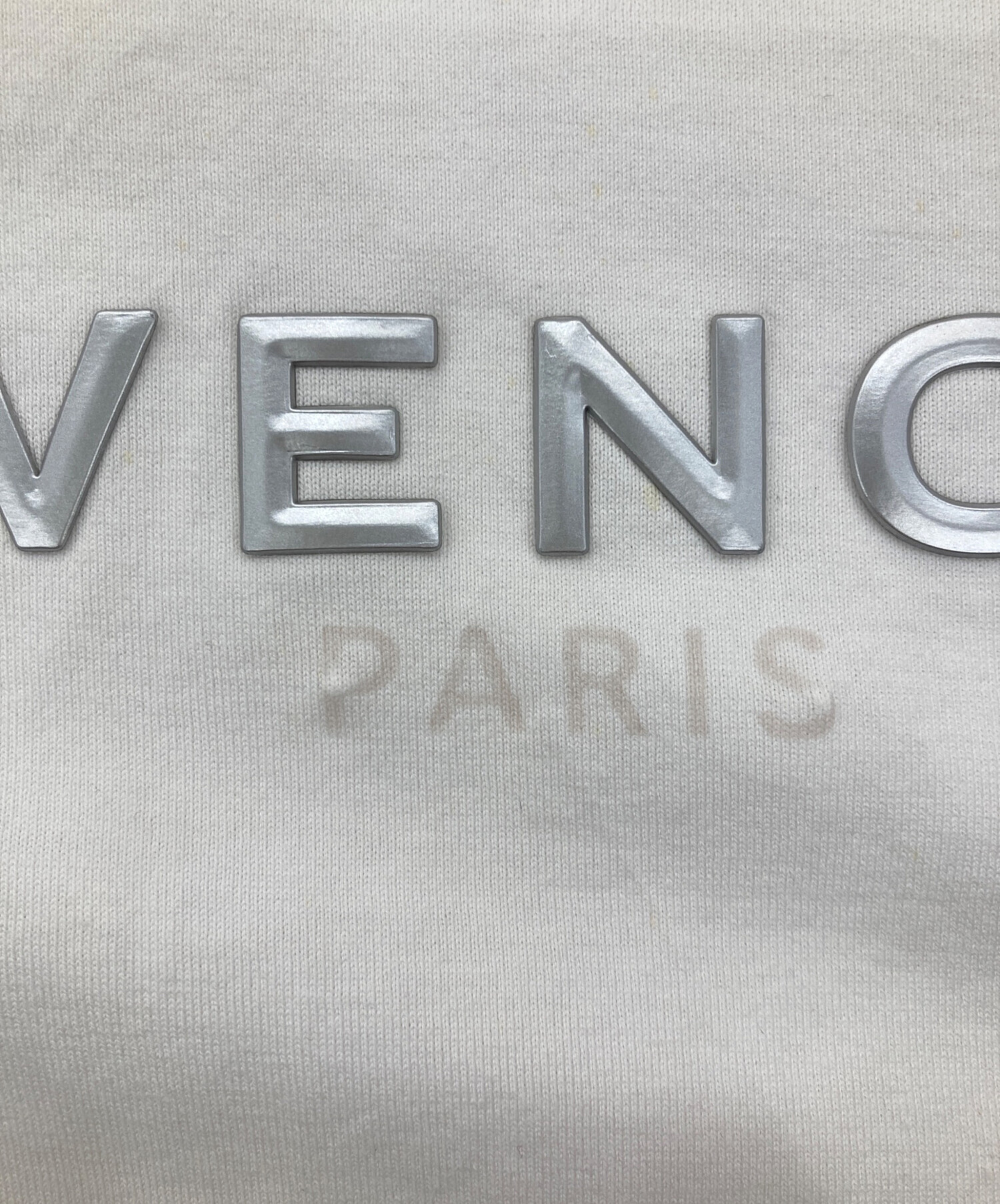 中古・古着通販】GIVENCHY (ジバンシィ) ロゴTシャツ ホワイト サイズ