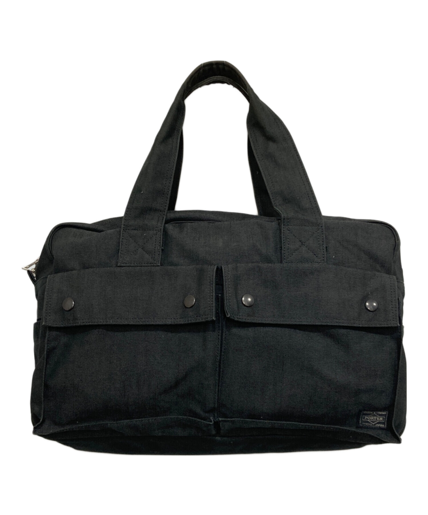 中古・古着通販】PORTER (ポーター) SMOKY BOSTON BAG ブラック
