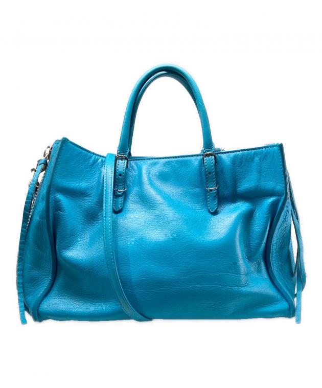 中古・古着通販】BALENCIAGA (バレンシアガ) ペーパーミニ2WAYバッグ