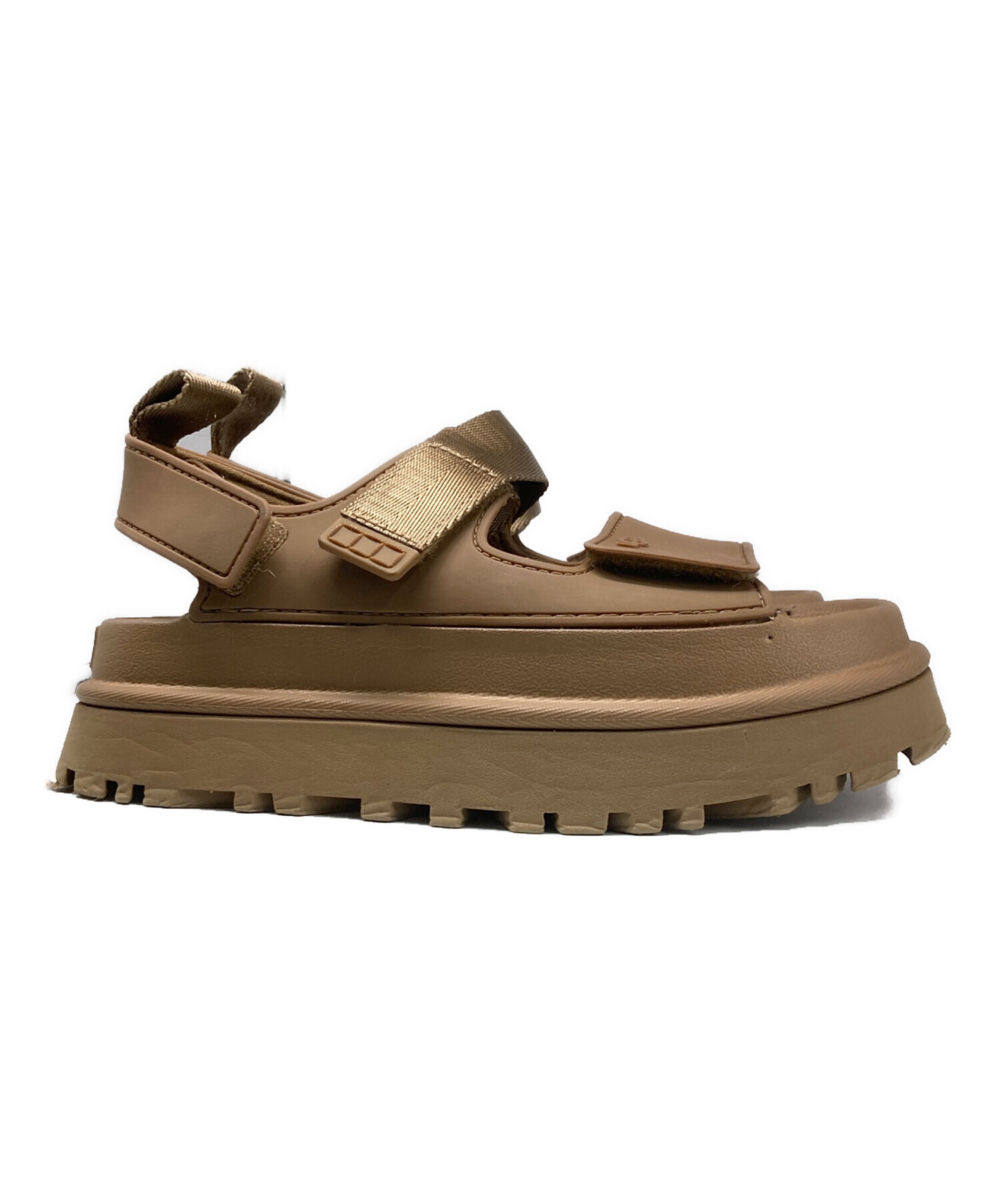 アグ　GOLDENGLOW新品未使用 中古・古着通販】UGG (アグ) GoldenGlow ストラップサンダル ブラウン