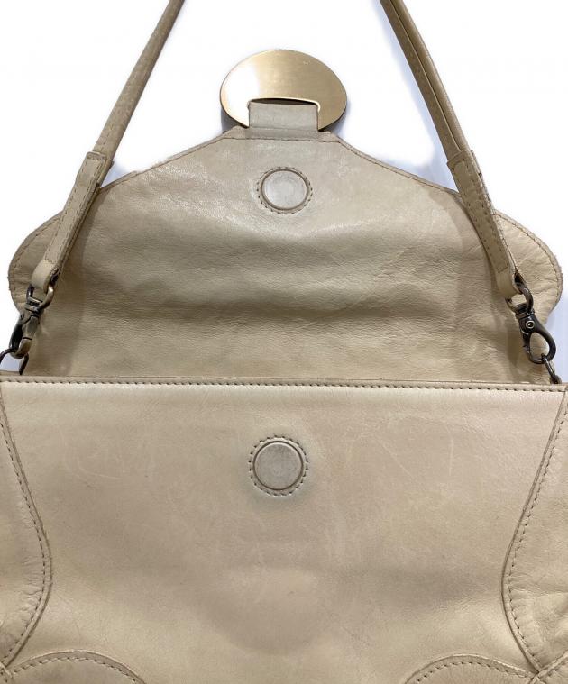 中古・古着通販】Chloe (クロエ) ロゴプレートレザーワンショルダー