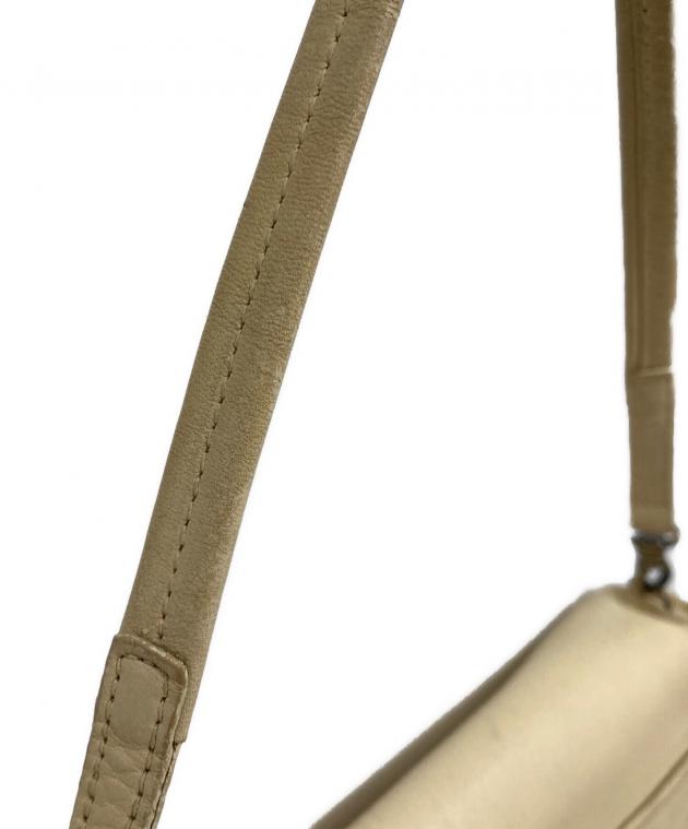 中古・古着通販】Chloe (クロエ) ロゴプレートレザーワンショルダー