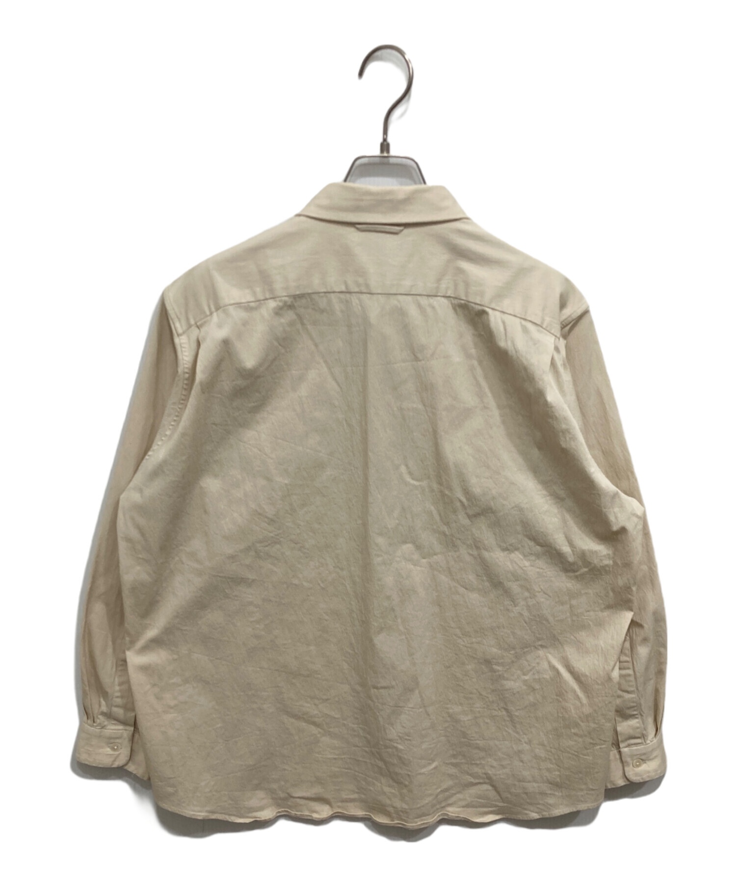 中古・古着通販】YAECA (ヤエカ) COMFORT SHIRT RAGLAN WIDE ベージュ