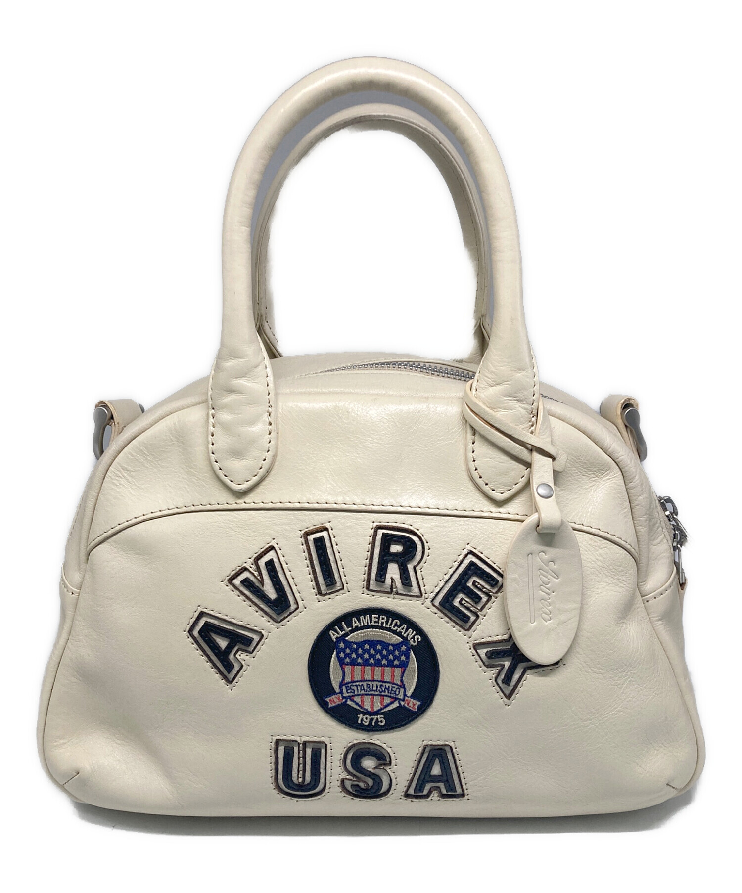 中古・古着通販】AVIREX (アヴィレックス) VARSITY LEATHER MINI