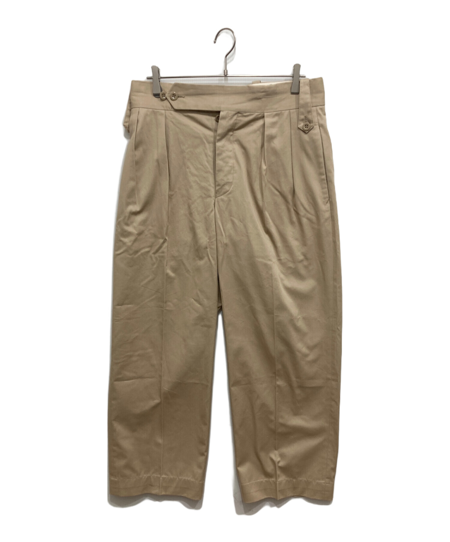tangent タンジェント グルカトラウザー ワイドパンツ タックパンツ 中古・古着通販】Tangent (タンジェント) HENRYグルカパンツ/タック