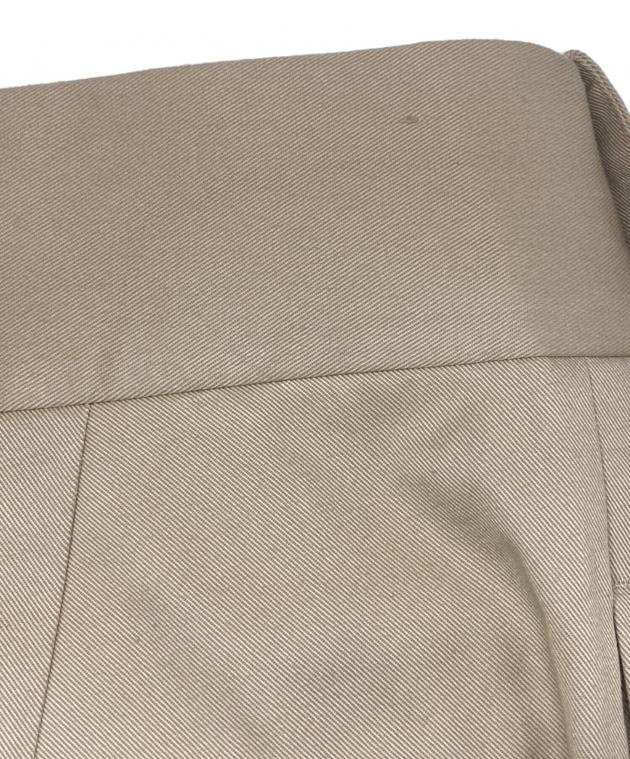 【中古】タンジェント Tangent コットン ワイド カジュアルスラックスパンツ ベージュ【サイズ48】【メンズ】 中古・古着通販】Tangent (タンジェント) HENRYグルカパンツ/タック