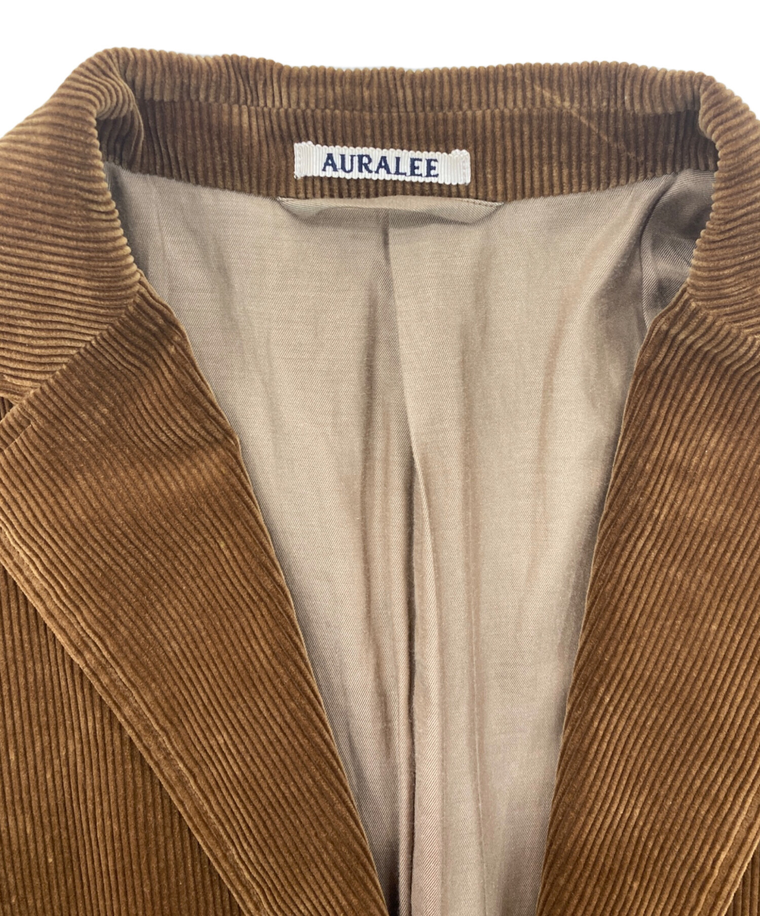 AURALEE - 【美品】オーラリー  AURALEEコーデュロイジャケット 中古・古着通販】AURALEE (オーラリー) WASHED CORDUROY JACKET/揉み