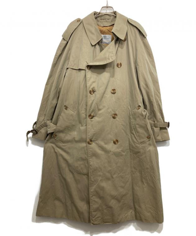 AQUASCUTUM アクアスキュータム トレンチコート -(M位) ベージュ 【古着】【中古】 中古・古着通販】Aquascutum (アクアスキュータム) ライナー付トレンチ