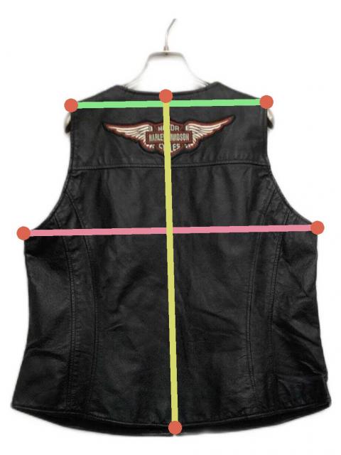 中古・古着通販】HARLEY-DAVIDSON (ハーレーダビッドソン) バックロゴ