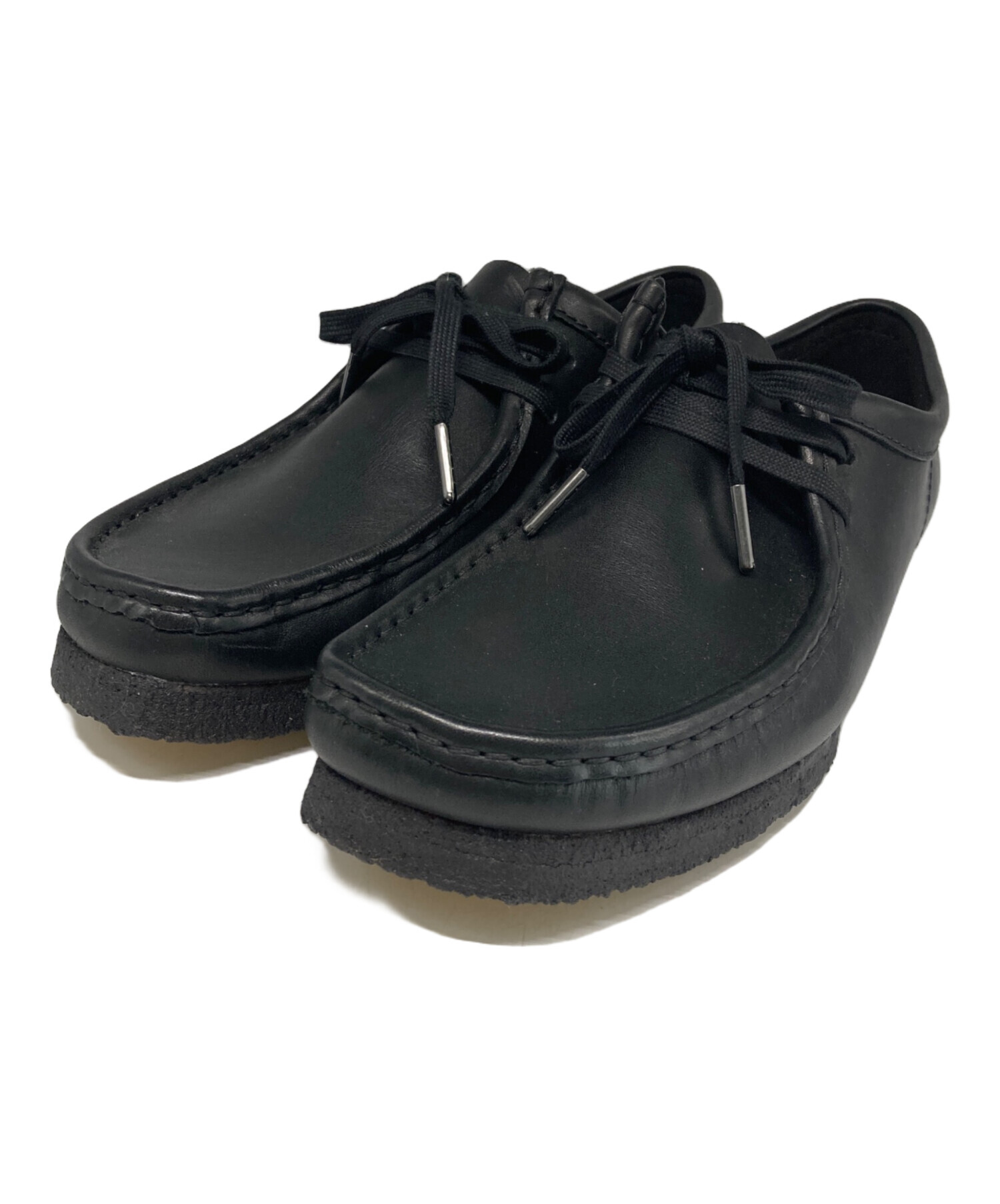 【新品未使用】Clarks Wallabee BT ブラック UK8 中古・古着通販】CLARKS (クラークス) Wallabee ブラック サイズ:UK8
