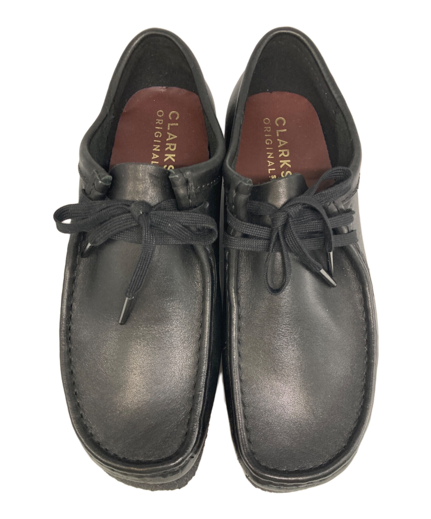 中古・古着通販】CLARKS (クラークス) Wallabee ブラック サイズ:UK8
