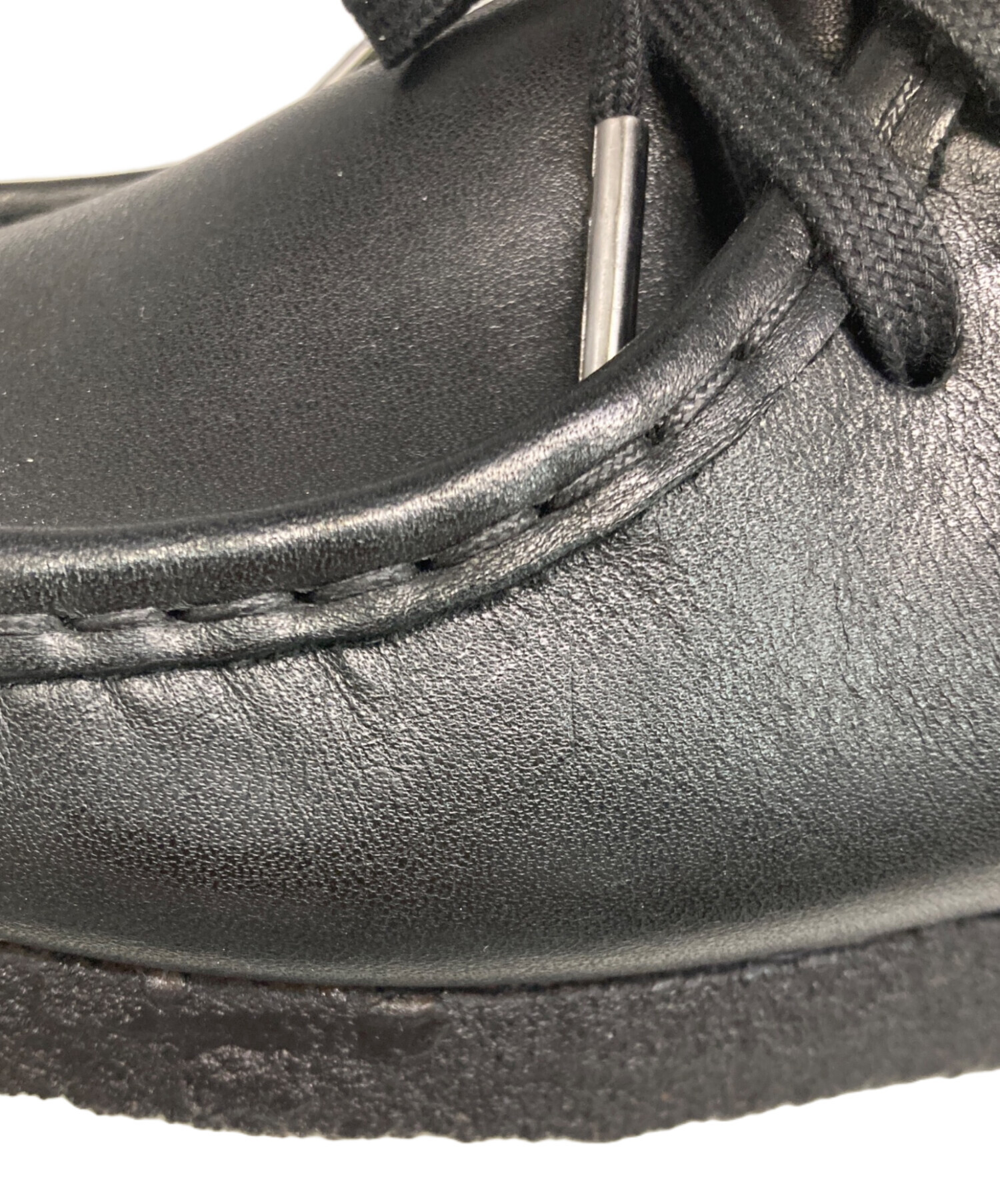 中古・古着通販】CLARKS (クラークス) Wallabee ブラック サイズ:UK8
