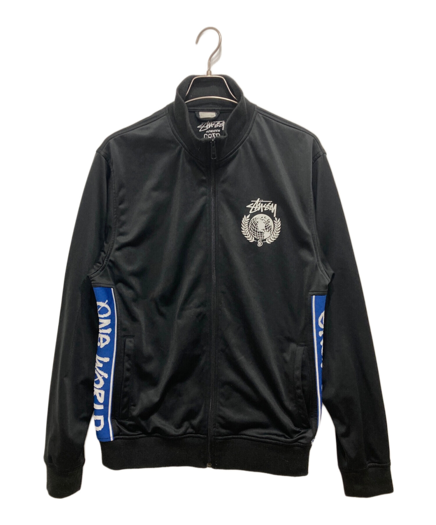 中古・古着通販】stussy (ステューシー) トラックジャケット ブラック