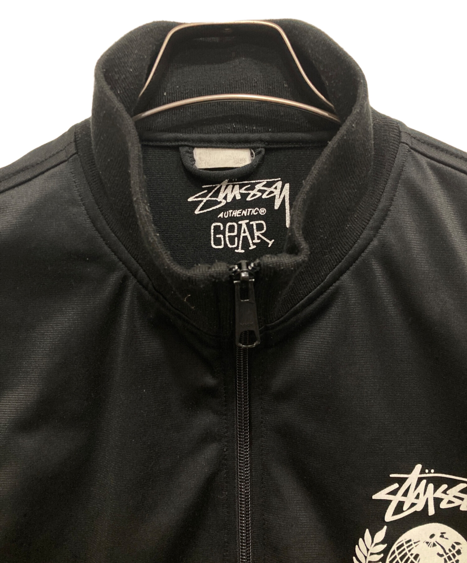 中古・古着通販】stussy (ステューシー) トラックジャケット ブラック