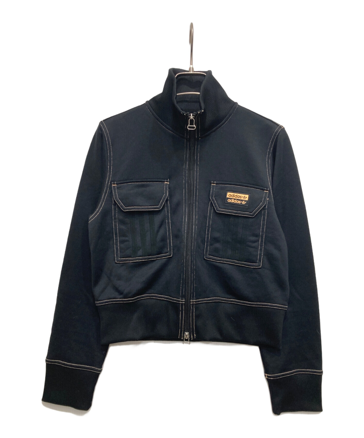 中古・古着通販】adidas (アディダス) ショート丈ダブルジップトラック
