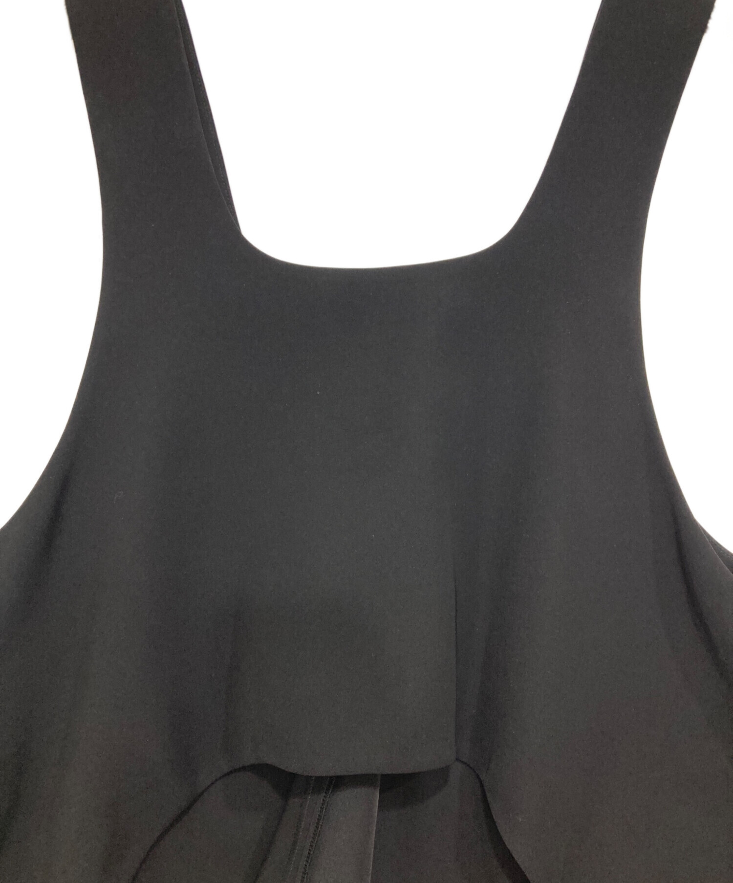中古・古着通販】ENFOLD (エンフォルド) 2WAY FLARE VEST ブラック