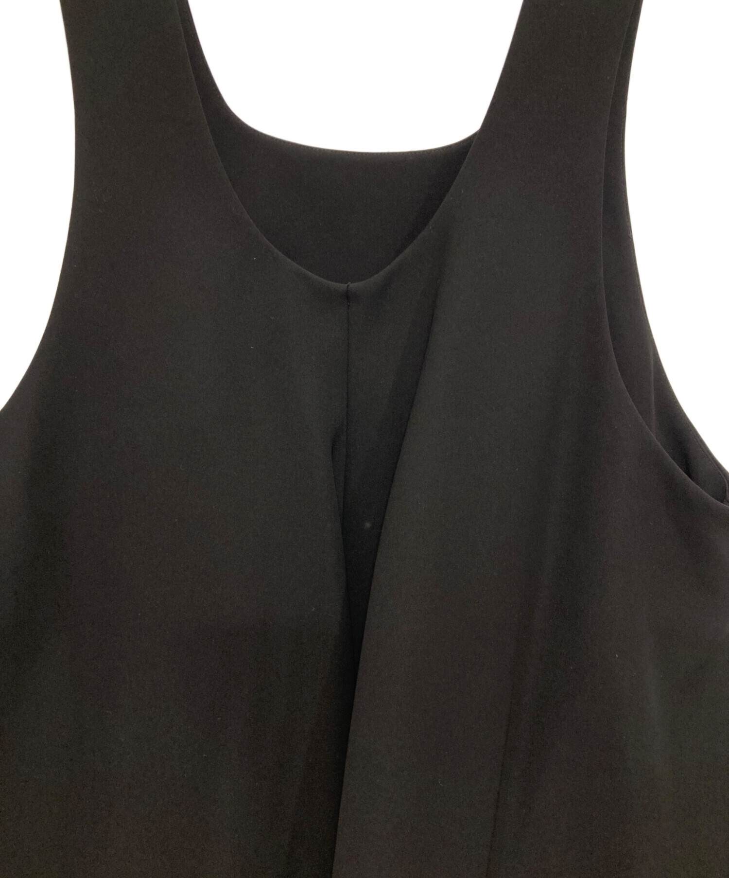 中古・古着通販】ENFOLD (エンフォルド) 2WAY FLARE VEST ブラック