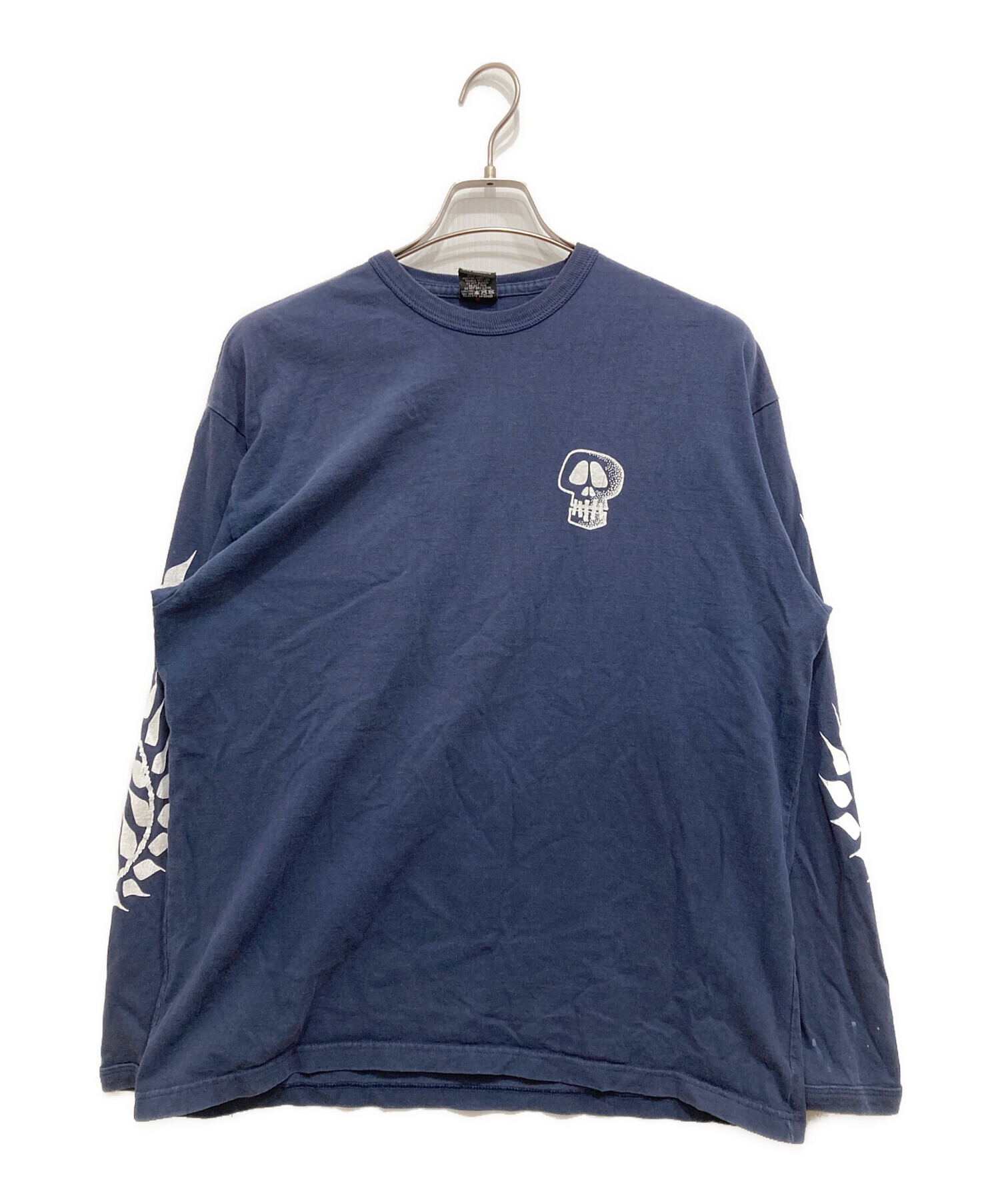 中古・古着通販】stussy (ステューシー) スカルプリントTシャツ