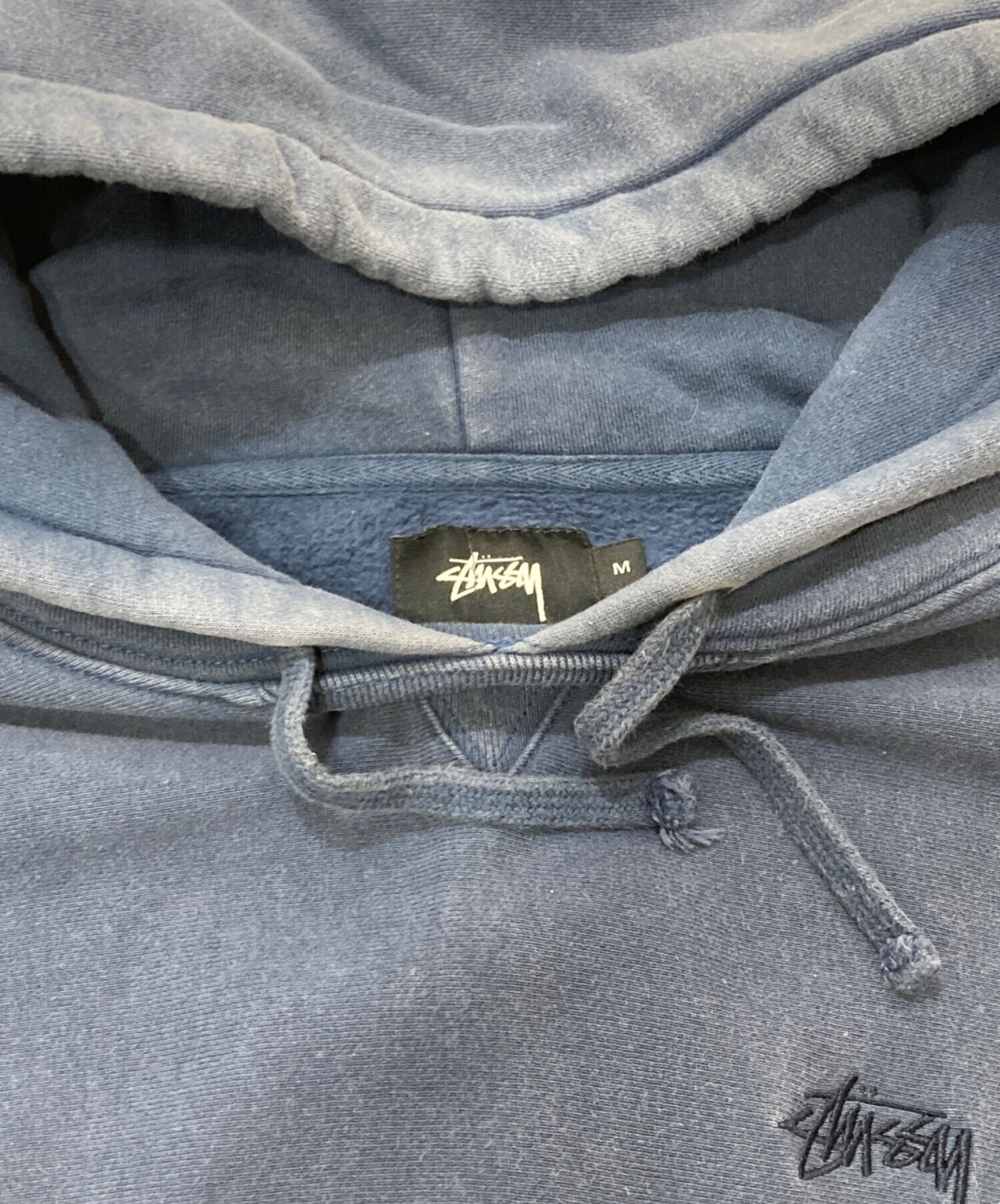 中古・古着通販】stussy (ステューシー) ストックロゴ前Vプルオーバー