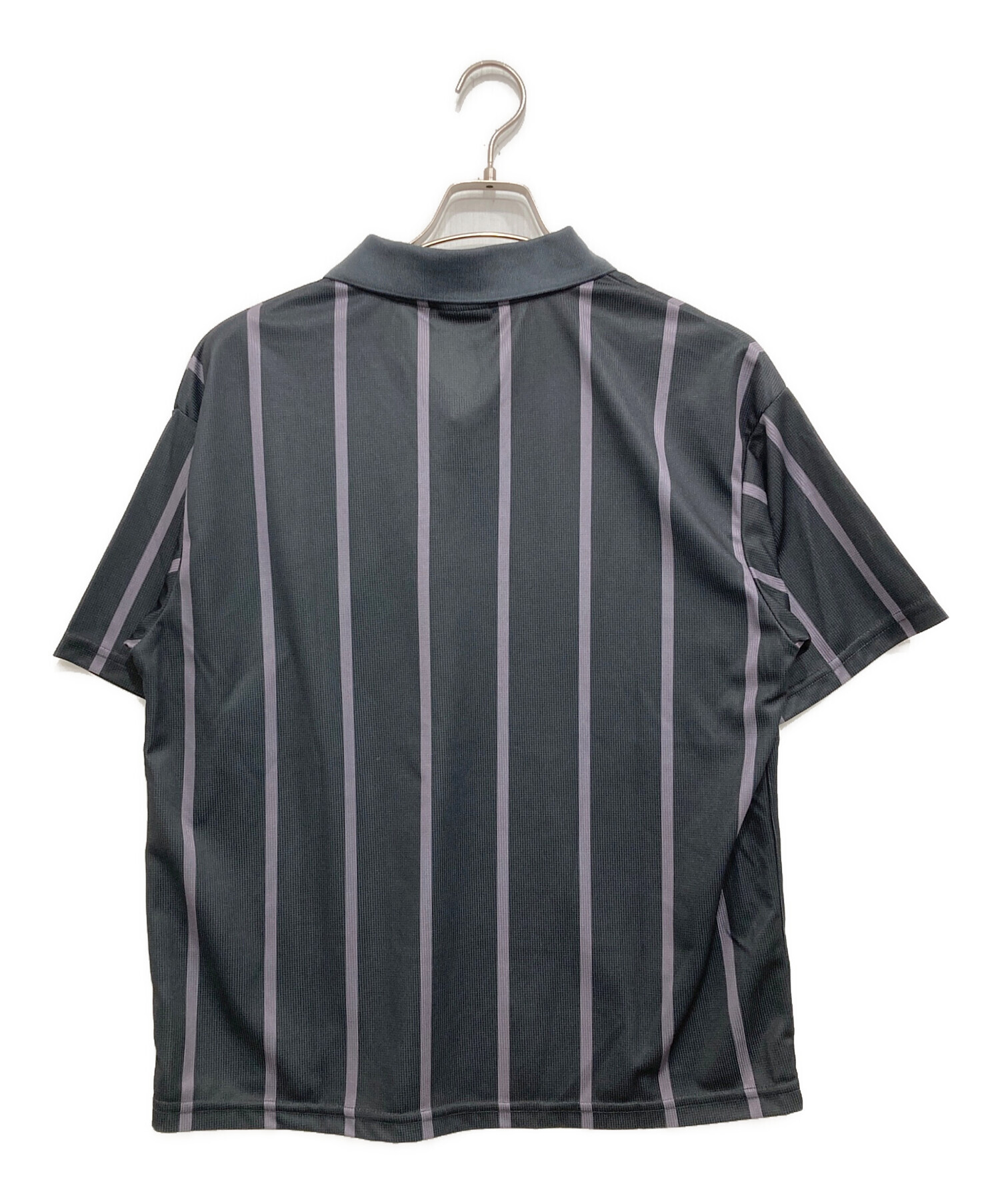 UMBRO ヴィンテージ 総柄 ゲームシャツ モックネック XXL 中古・古着通販】UMBRO (アンブロ) ゲームシャツ グレー サイズ:M