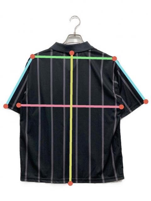 UMBRO ヴィンテージ 総柄 ゲームシャツ モックネック XXL 中古・古着通販】UMBRO (アンブロ) ゲームシャツ グレー サイズ:M