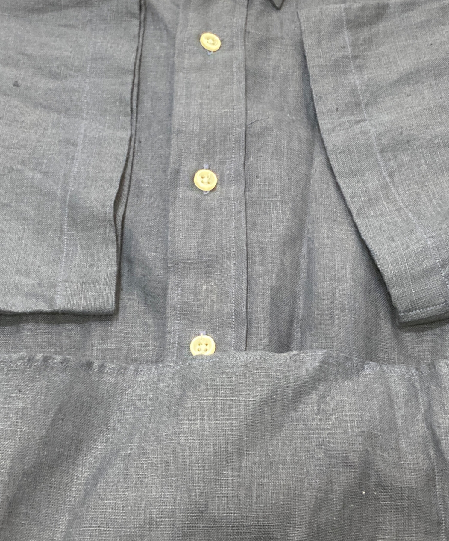 中古・古着通販】RALPH LAUREN (ラルフローレン) BDリネン半袖シャツ