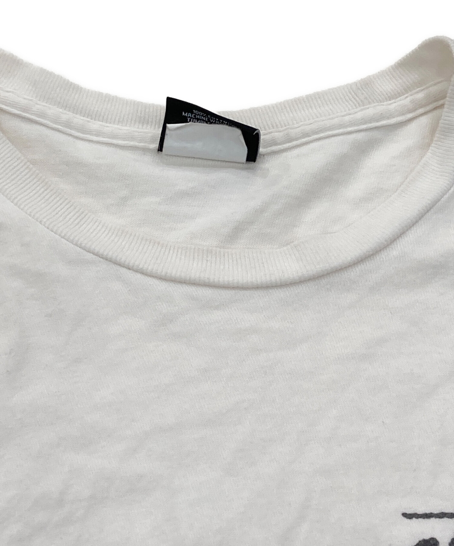 中古・古着通販】stussy (ステューシー) ロゴTシャツ ホワイト サイズ