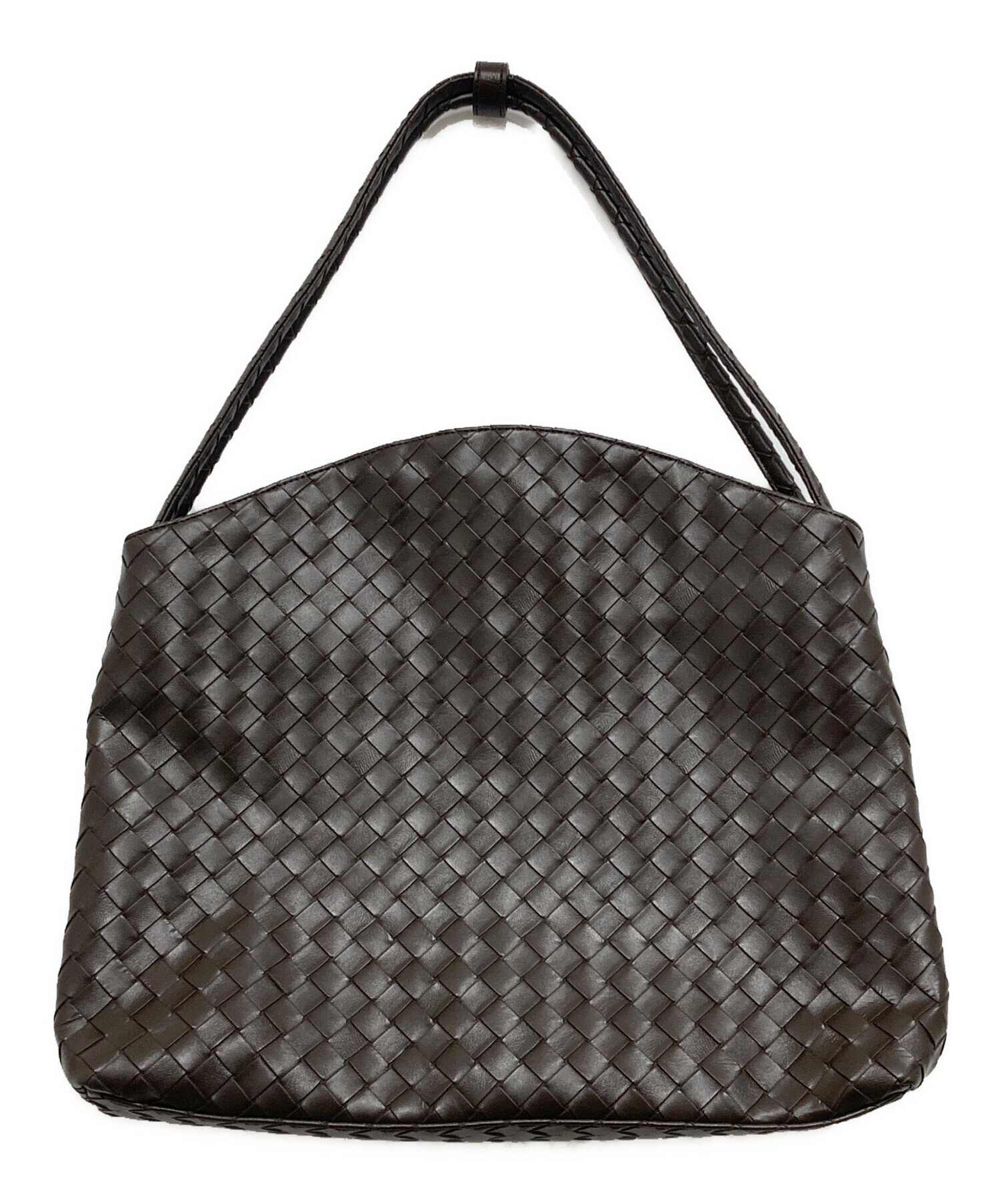 中古・古着通販】monorow (モノロウ) NOA BAG/ホーボーバッグ ブラウン 