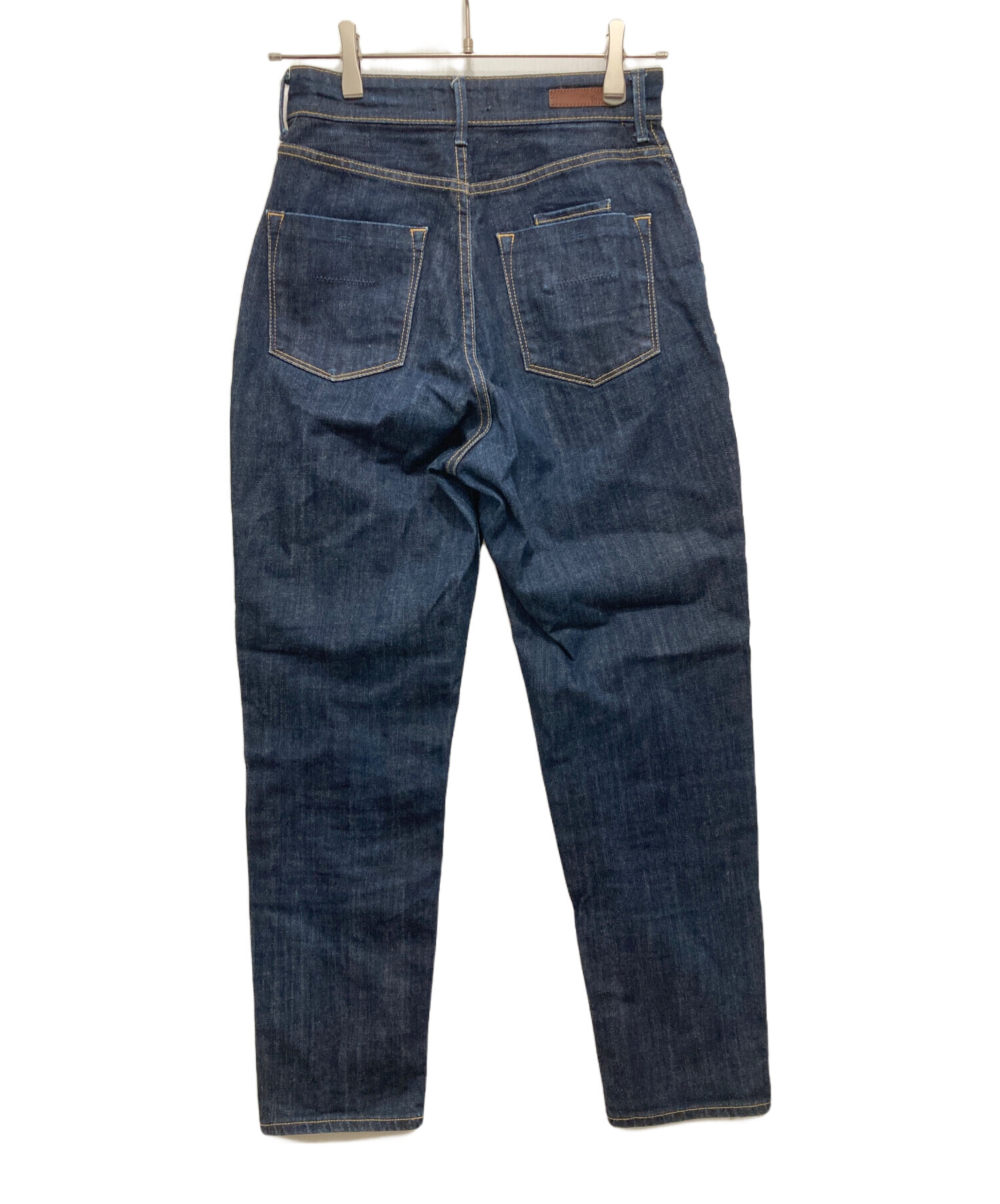 中古・古着通販】YANUK (ヤヌーク) デニムパンツ ネイビー サイズ:25 