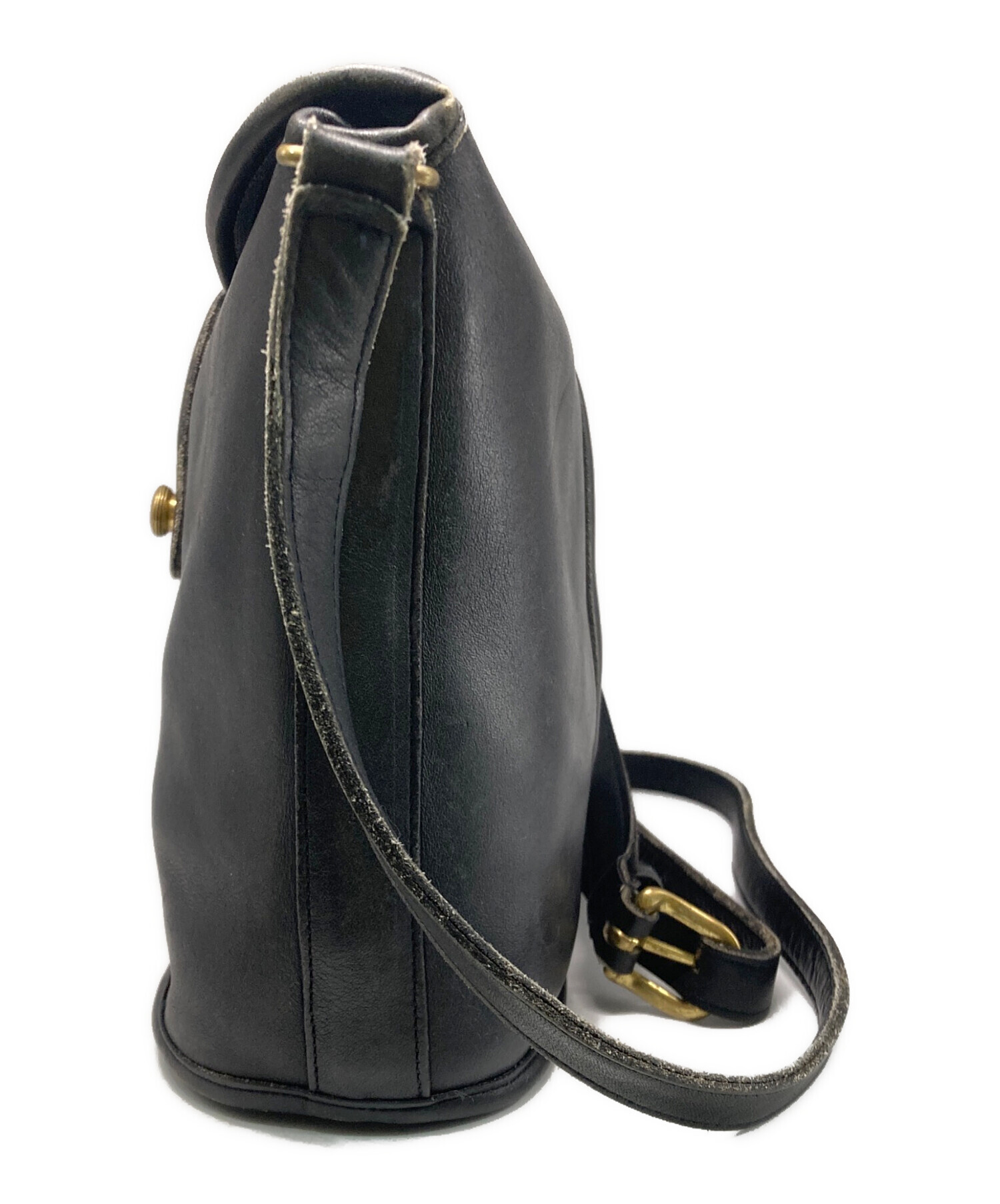 中古・古着通販】COACH (コーチ) ショルダーバッグ ブラック｜ブランド