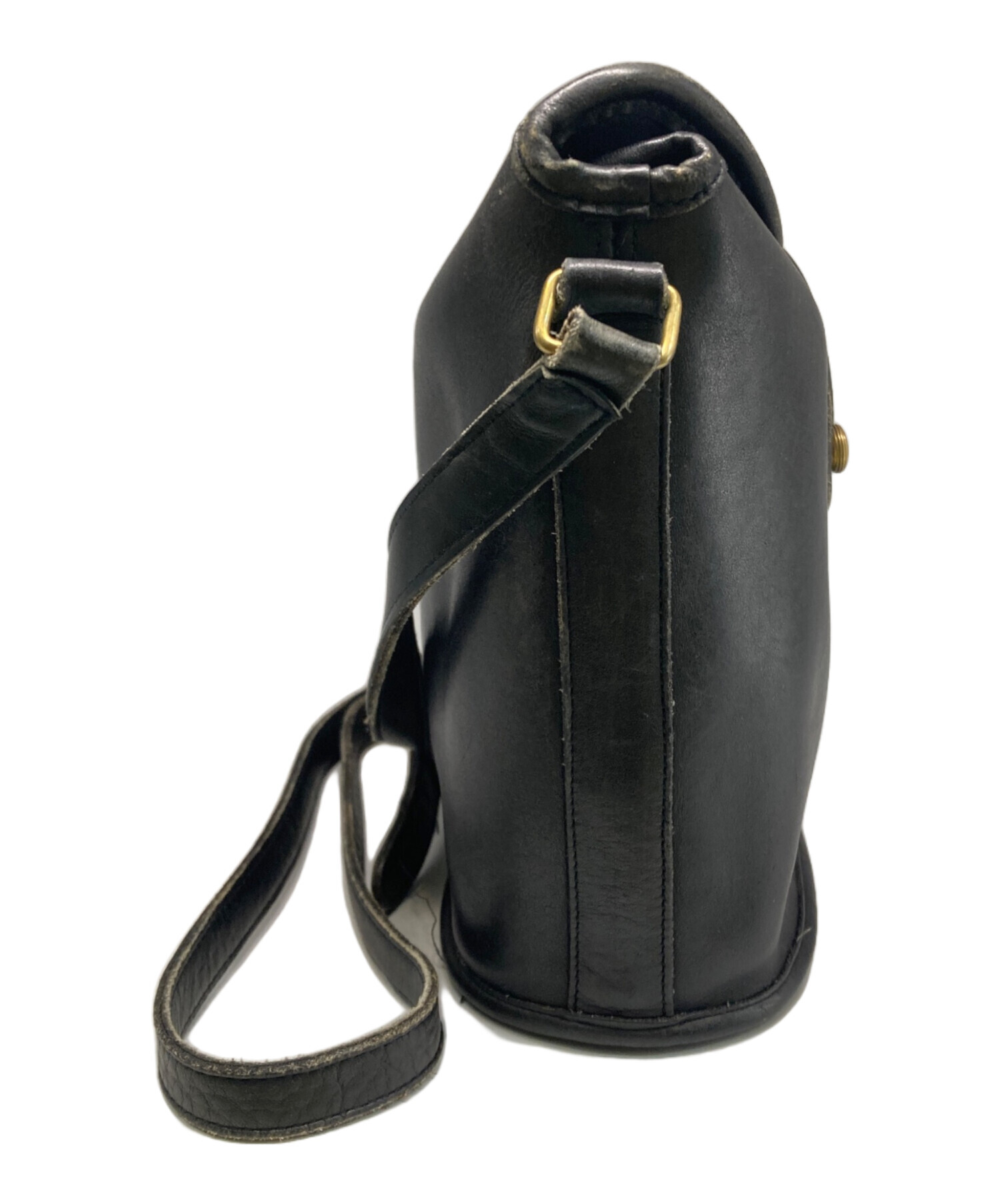 中古・古着通販】COACH (コーチ) ショルダーバッグ ブラック｜ブランド