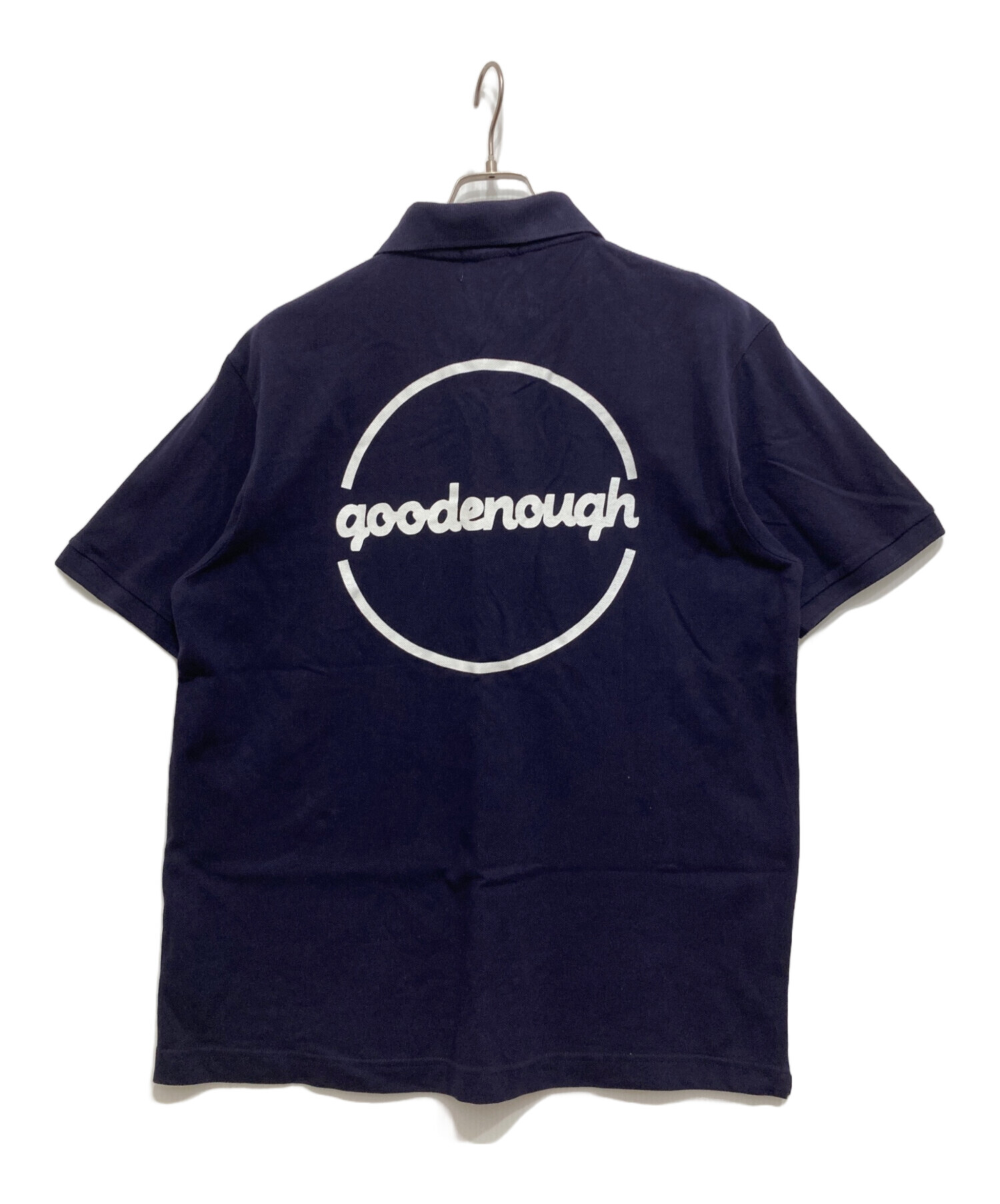 き*ん様 GOODENOUGH クラシックロゴ ポロシャツ グッドイナフ ホワイ き*ん様 GOODENOUGH クラシックロゴ ポロシャツ グッドイナフ ホワイ