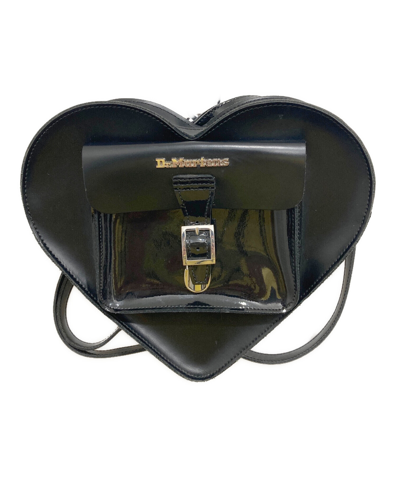 Dr. Martens ハート型 ショルダーバッグ ブラック　中古 中古・古着通販】Dr.Martens (ドクターマーチン) ハートバックパック