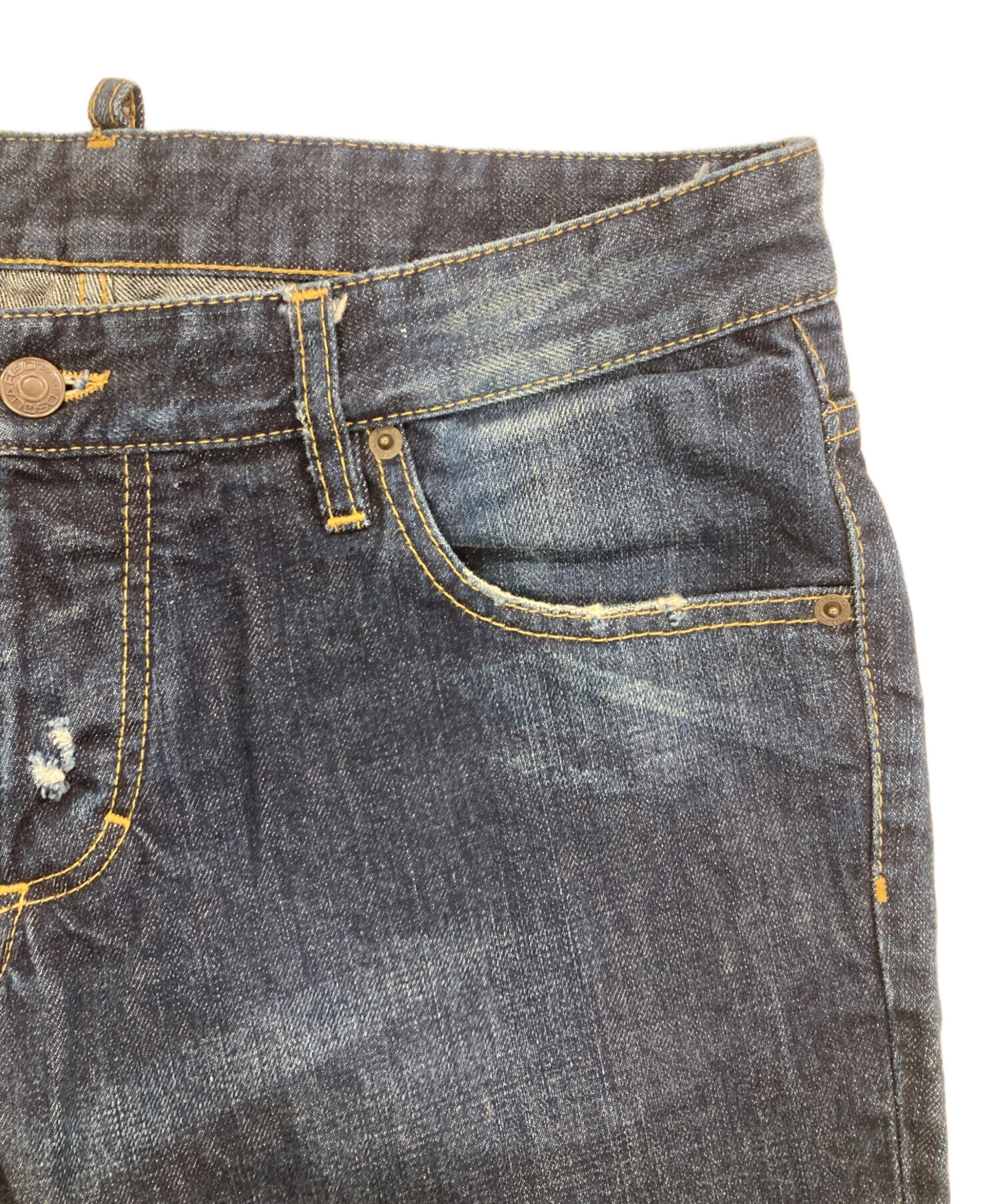 中古・古着通販】DSQUARED2 (ディースクエアード) デニムパンツ