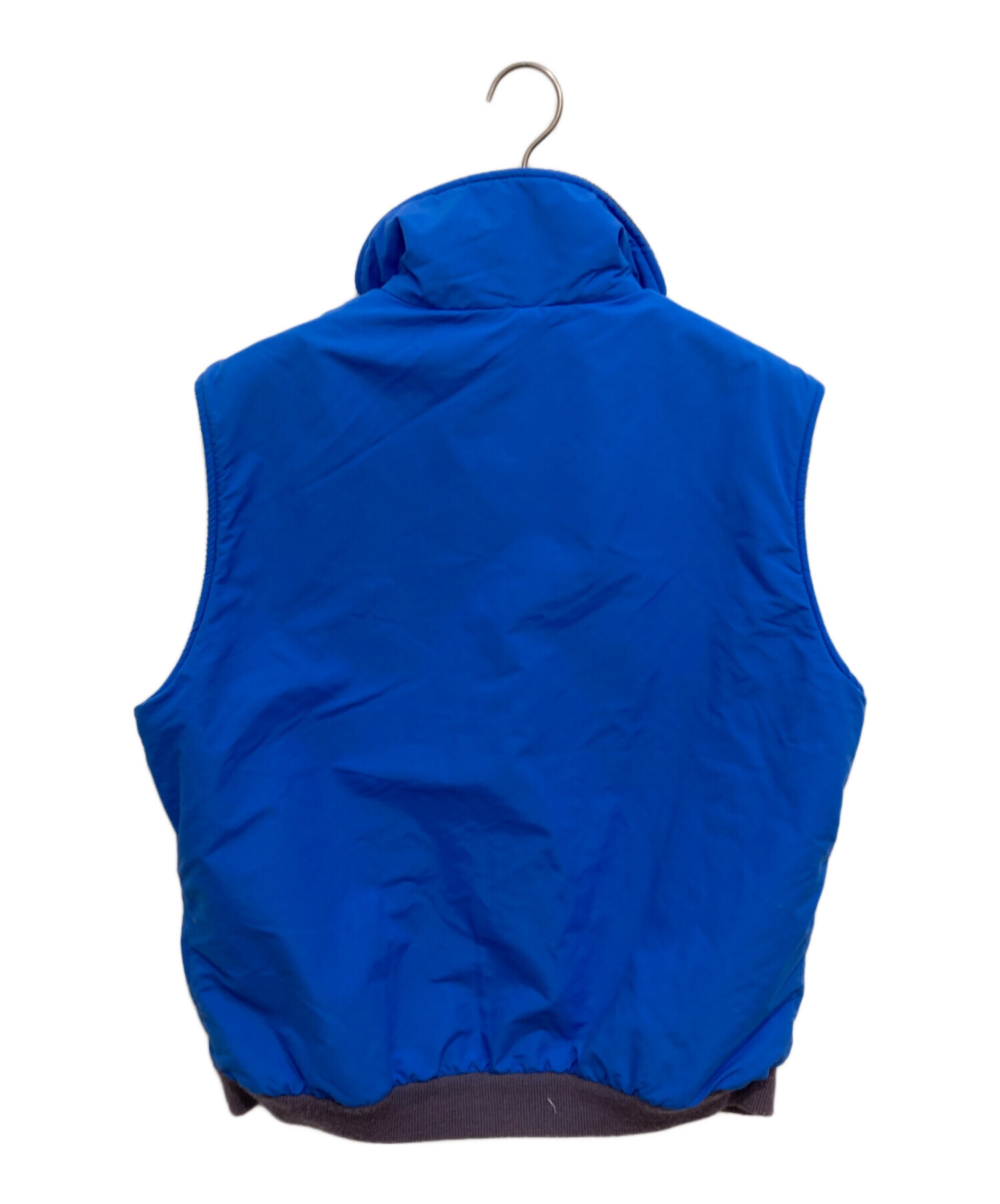 美品 80s Woolrich ダウンベスト ブルー usa製 ナイロン S 青 美品 80s Woolrich ダウンベスト ブルー usa製 ナイロン S 青 中古