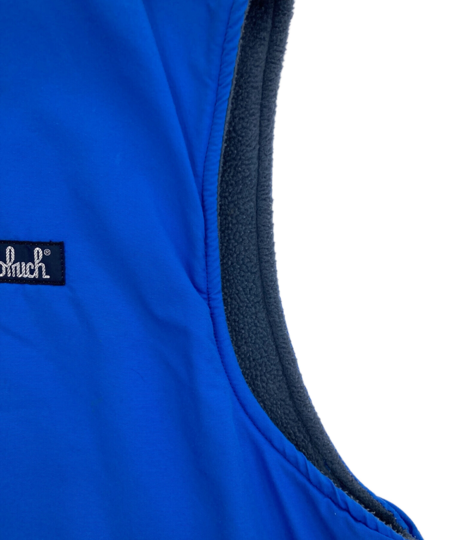 中古・古着通販】WOOLRICH (ウールリッチ) ナイロンベスト ブルー
