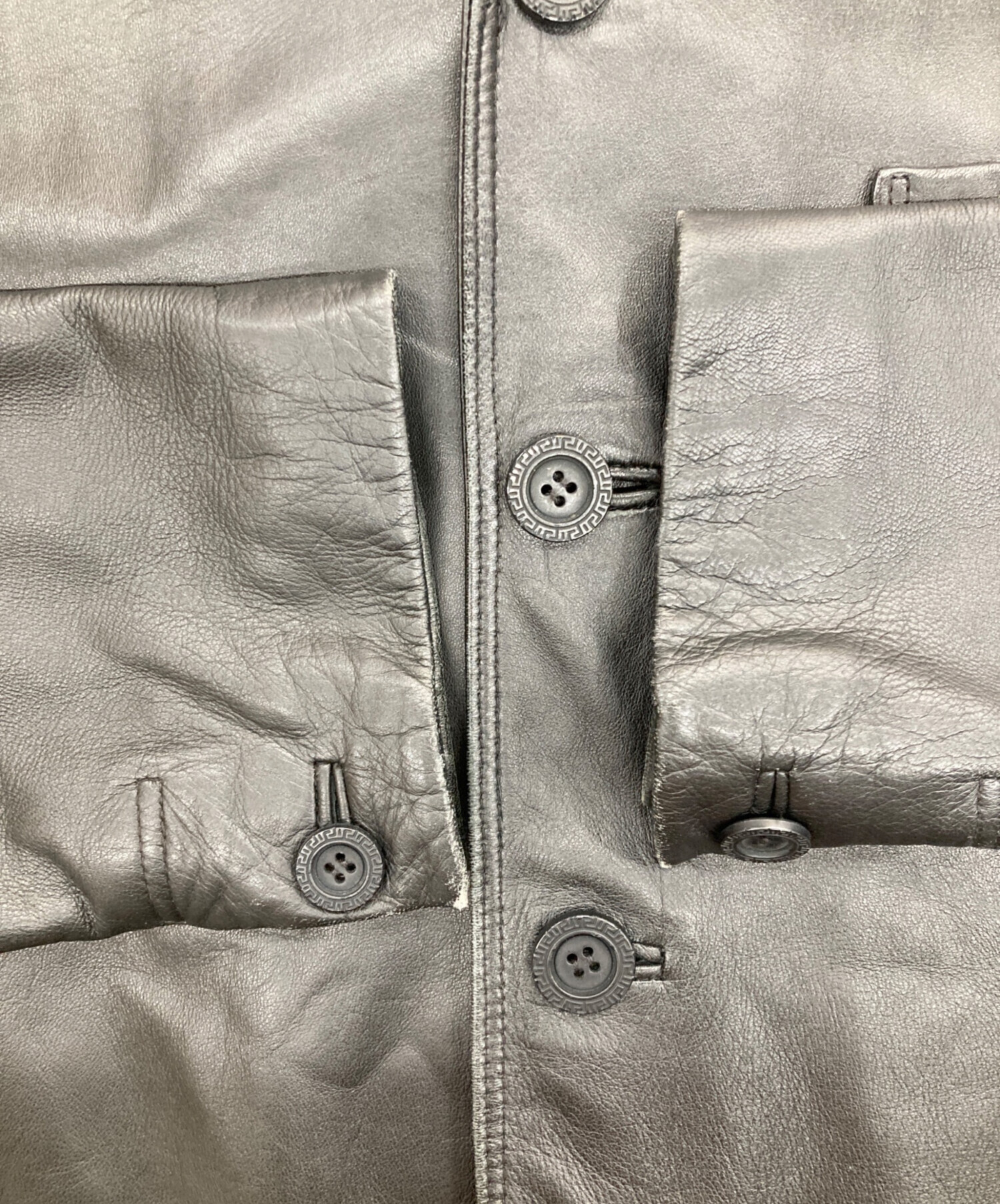 中古・古着通販】VERSACE CLASSIC (ヴェルサーチクラシック) 4Bレザー