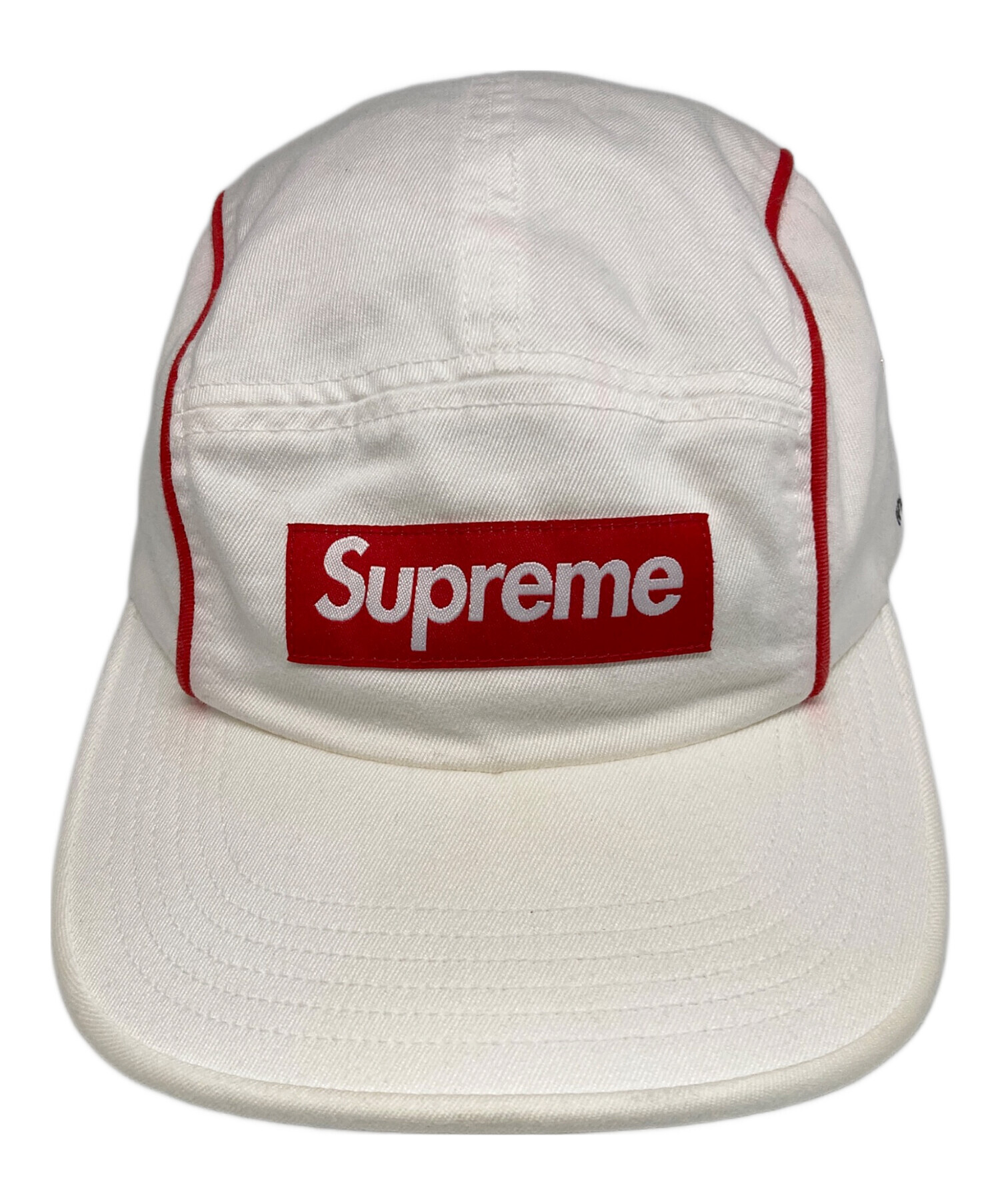 中古・古着通販】Supreme (シュプリーム) キャップ ホワイト｜ブランド