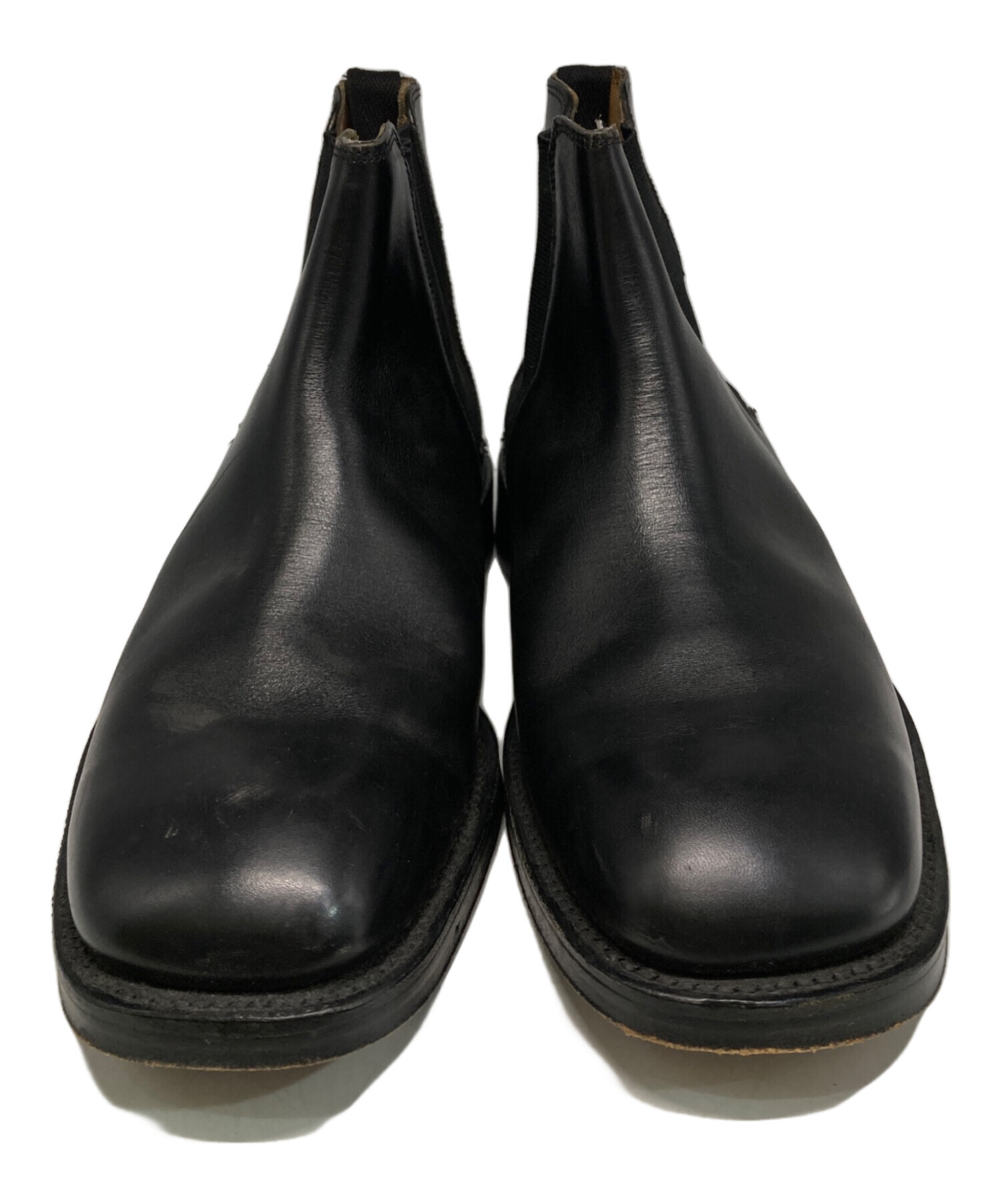 【良品】Paul Smith ポールスミス レザー サイドゴアブーツ 黒 6.5 中古・古着通販】Paul Smith (ポールスミス) サイドゴアブーツ