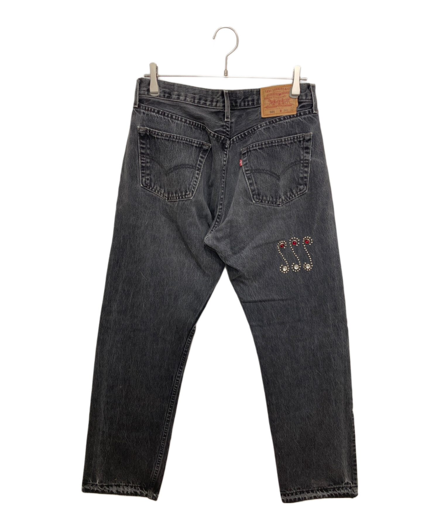 中古・古着通販】LEVI'S (リーバイス) 00'S 501デニムパンツ ブラック