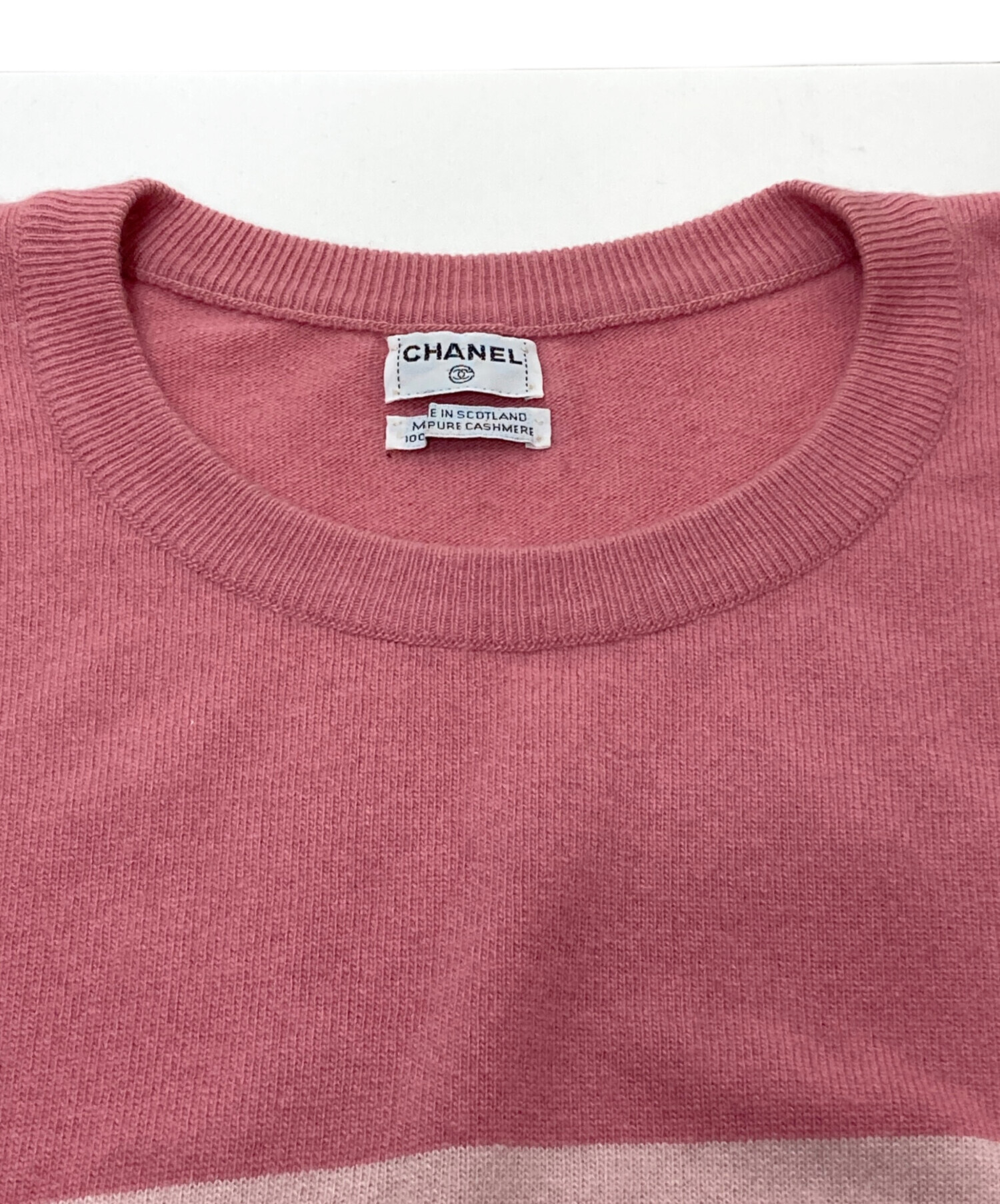中古・古着通販】CHANEL (シャネル) カシミヤニットセットアップ