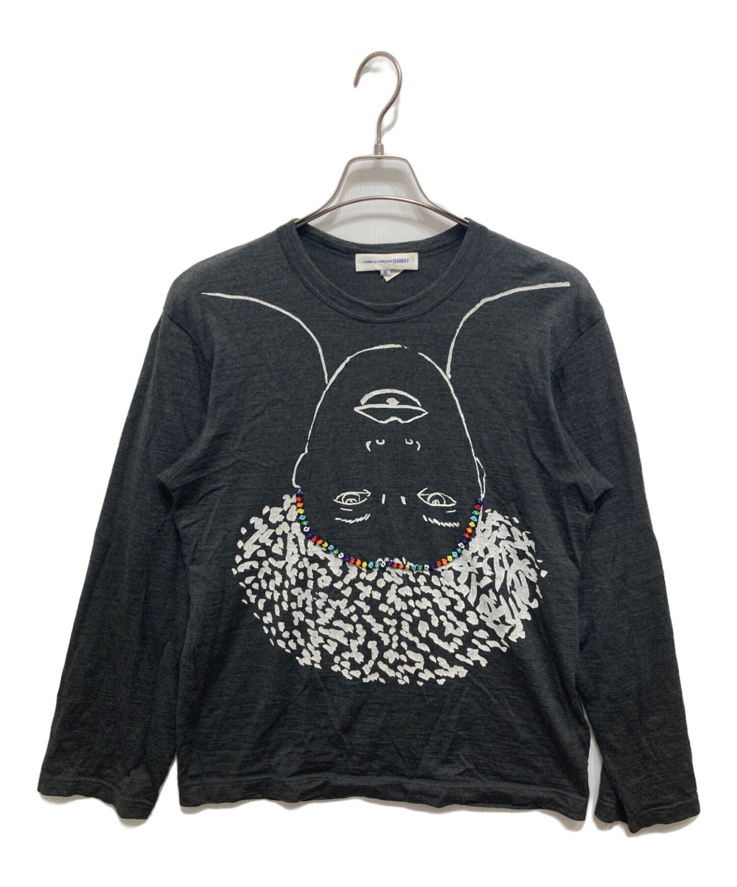 tricot COMME des GARCONSビーズ装飾 半袖Tシャツ 美品 中古・古着通販】COMME des GARCONS SHIRT (コムデギャルソンシャツ