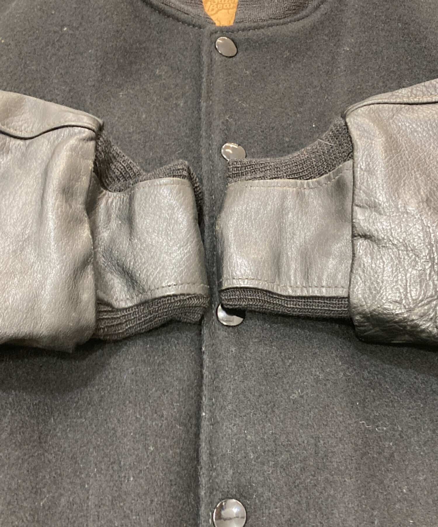 中古・古着通販】Golden Bear (ゴールデンベア) 90's袖レザー切替